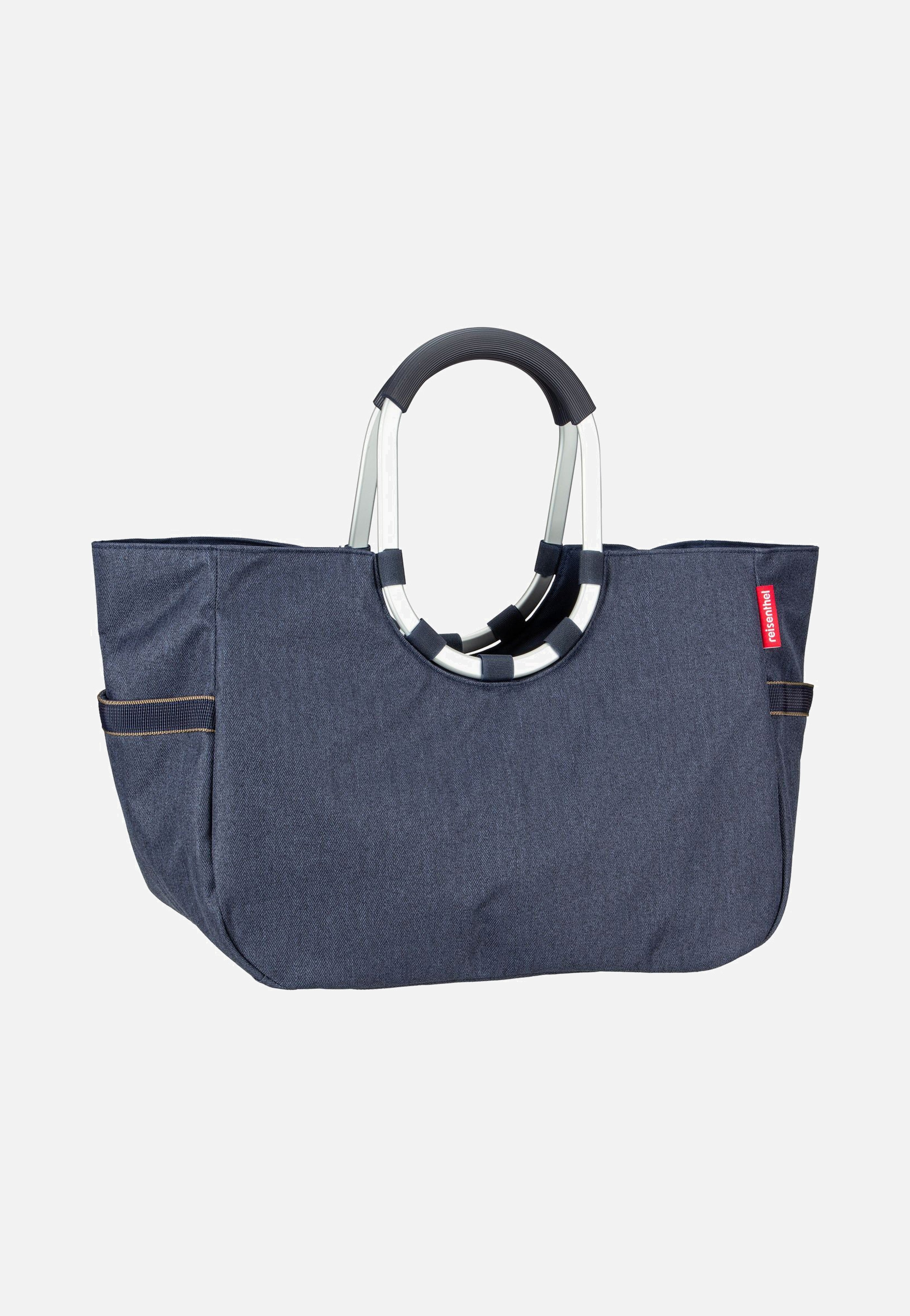 reisenthel - loopshopper L Herringbone Dark Blue - Shopping Basket | Women-Image