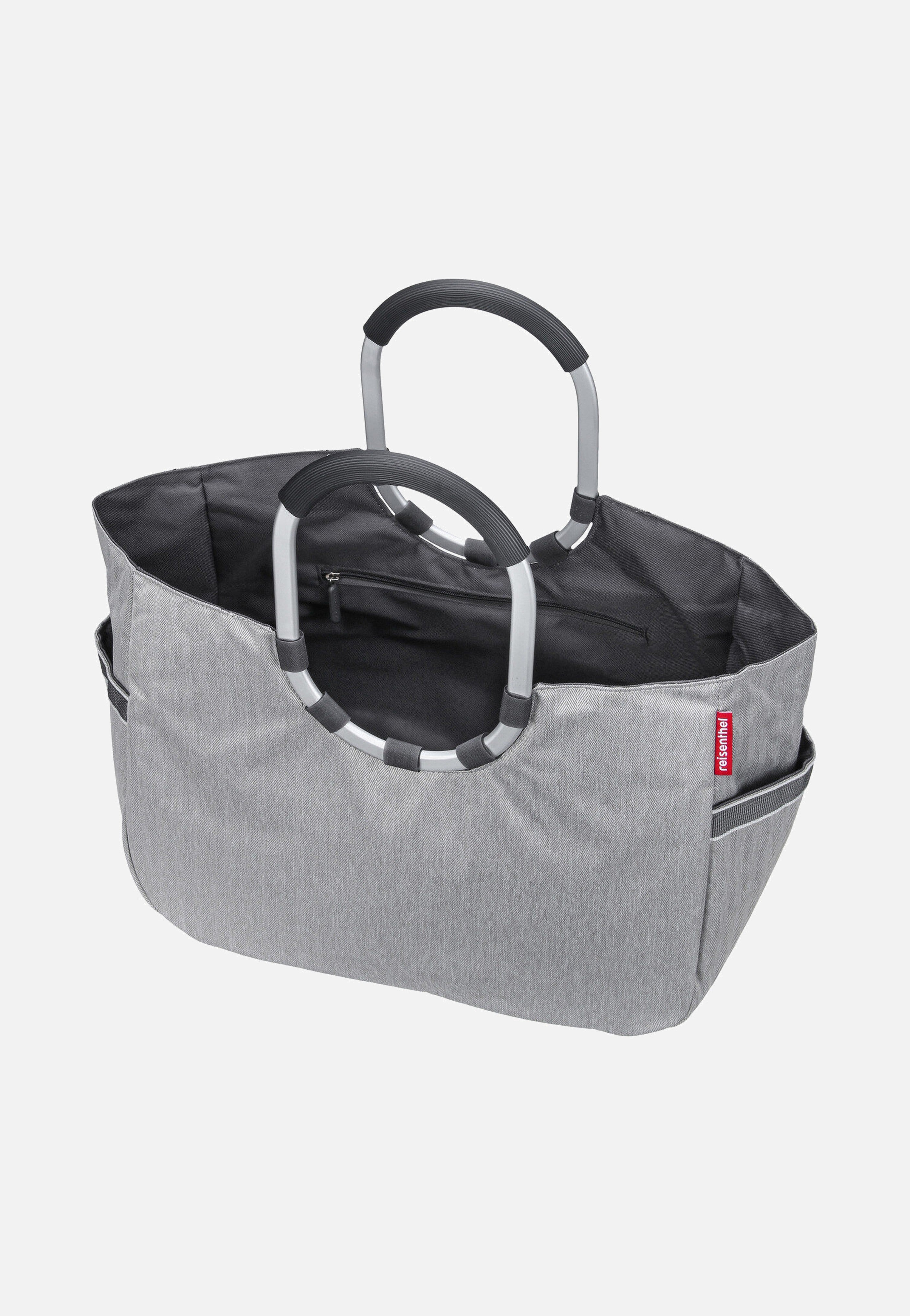 reisenthel - loopshopper L Herringbone Grey - Shopping Basket | Women-Image