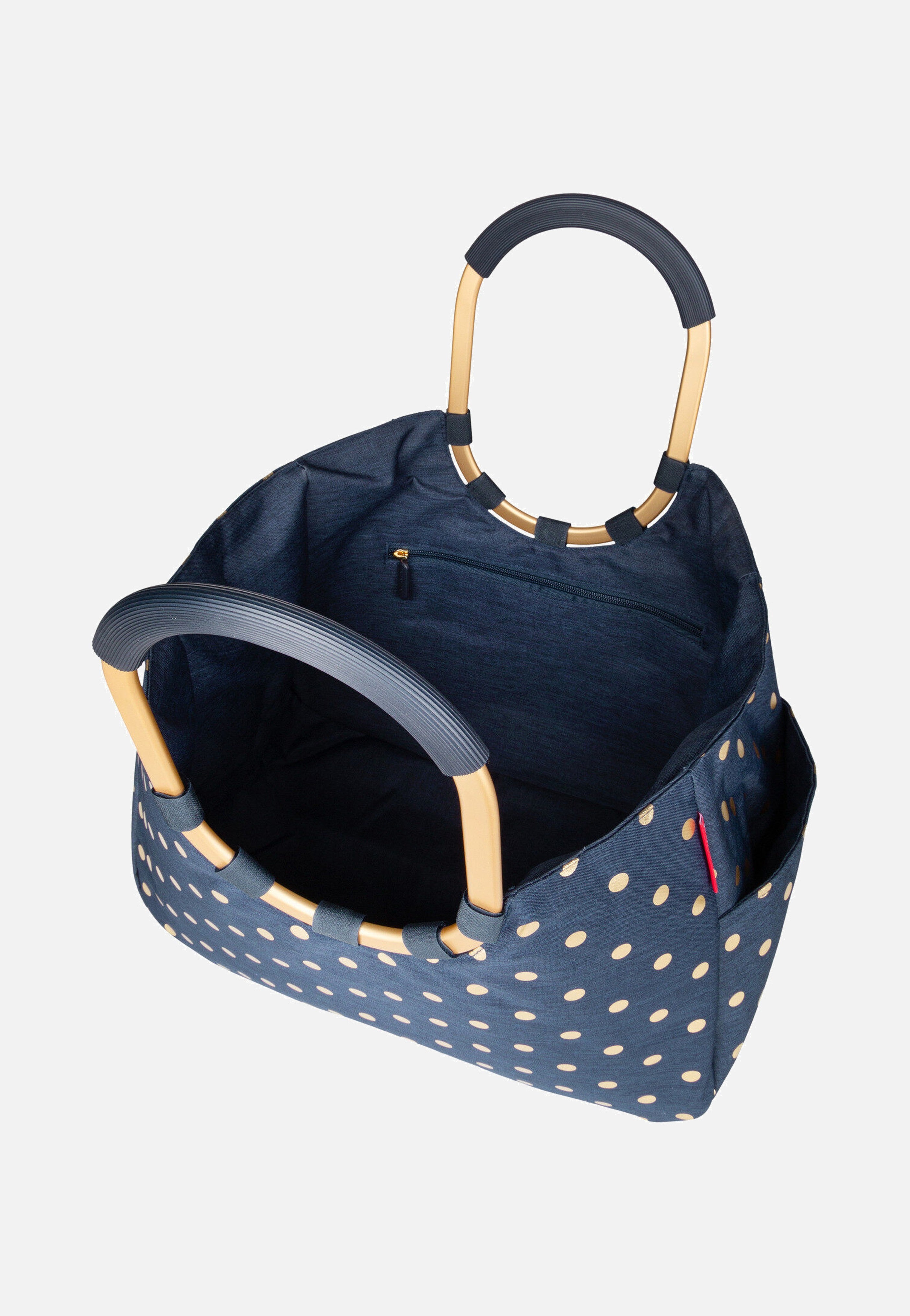 reisenthel - loopshopper L Metallic Dots Blue - Shopping Basket | Women-Image