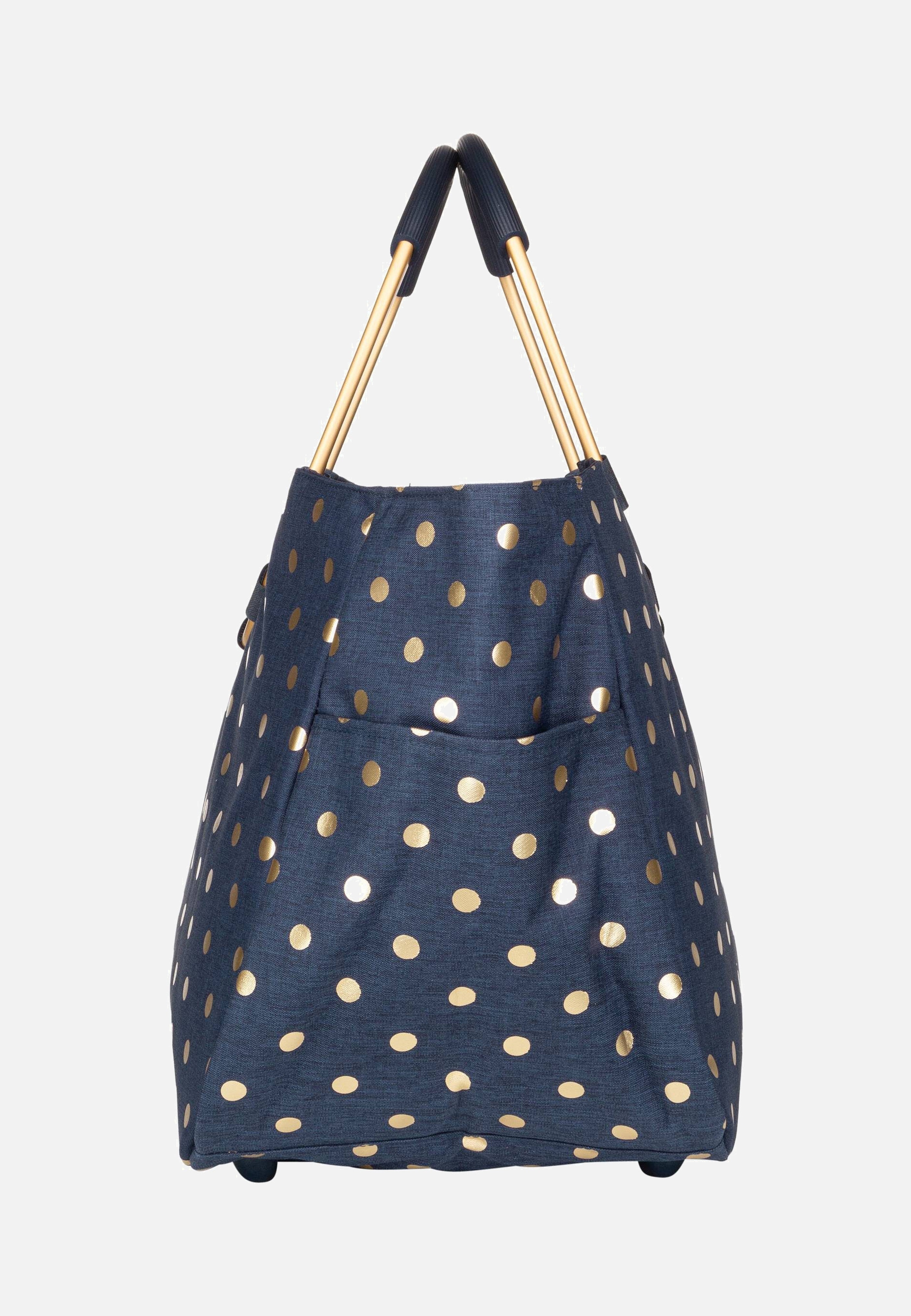 reisenthel - loopshopper L Metallic Dots Blue - Shopping Basket | Women-Image