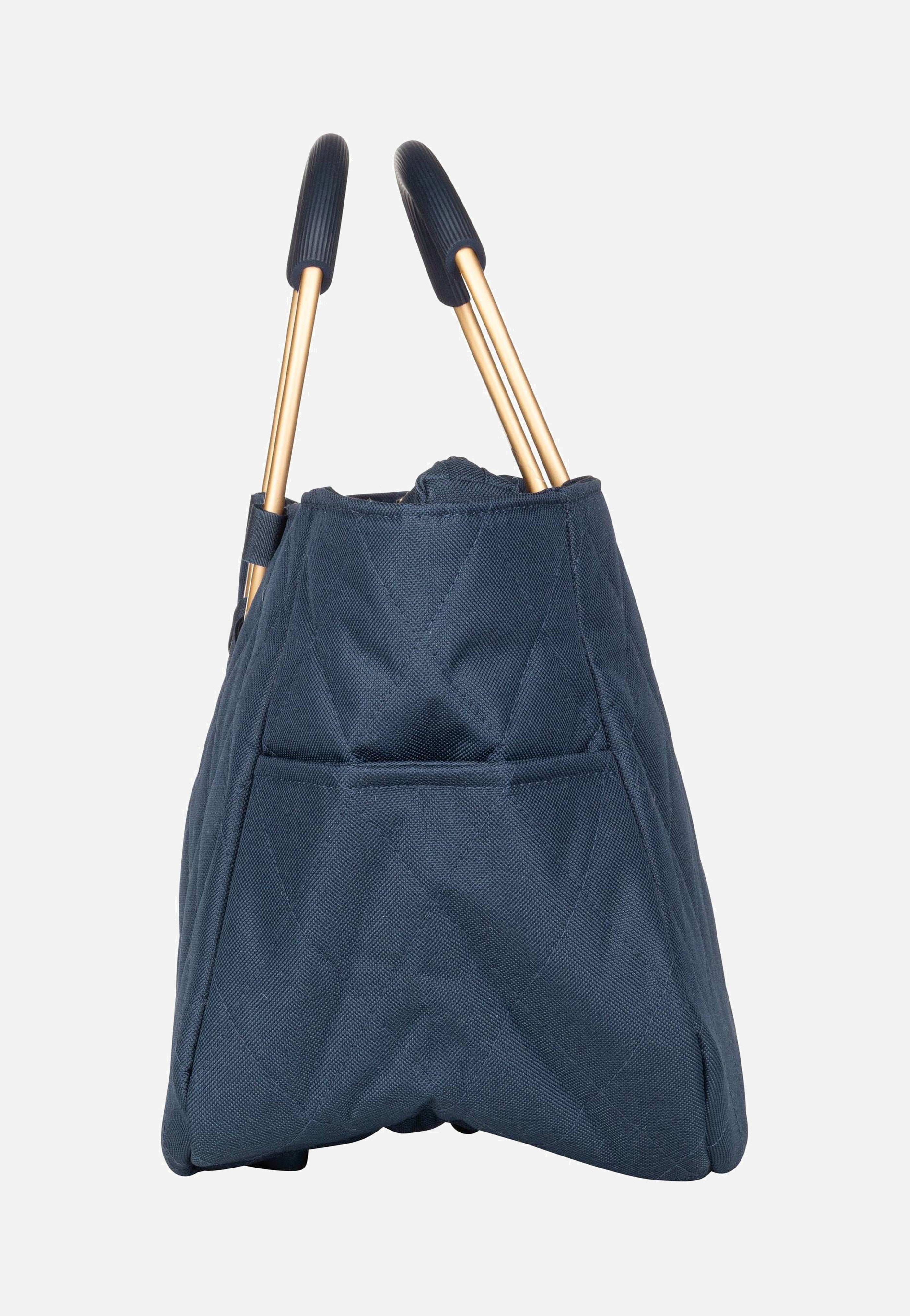 reisenthel - loopshopper M frame Frame Rhombus Midnight Gold - Shopping Basket | Neutral-Image