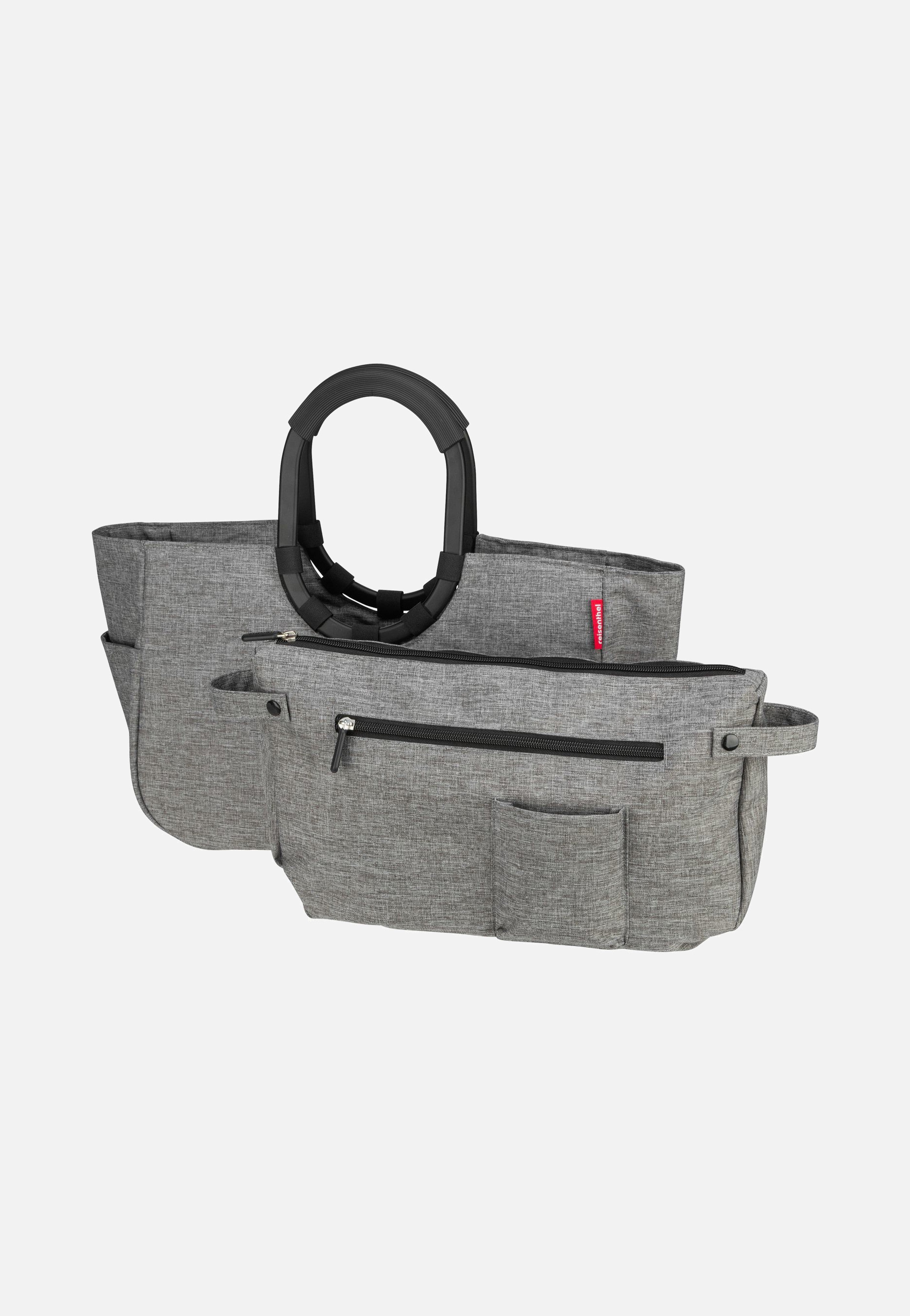 reisenthel - loopshopper M frame Twist Silver - Shopping Basket | Neutral-Image
