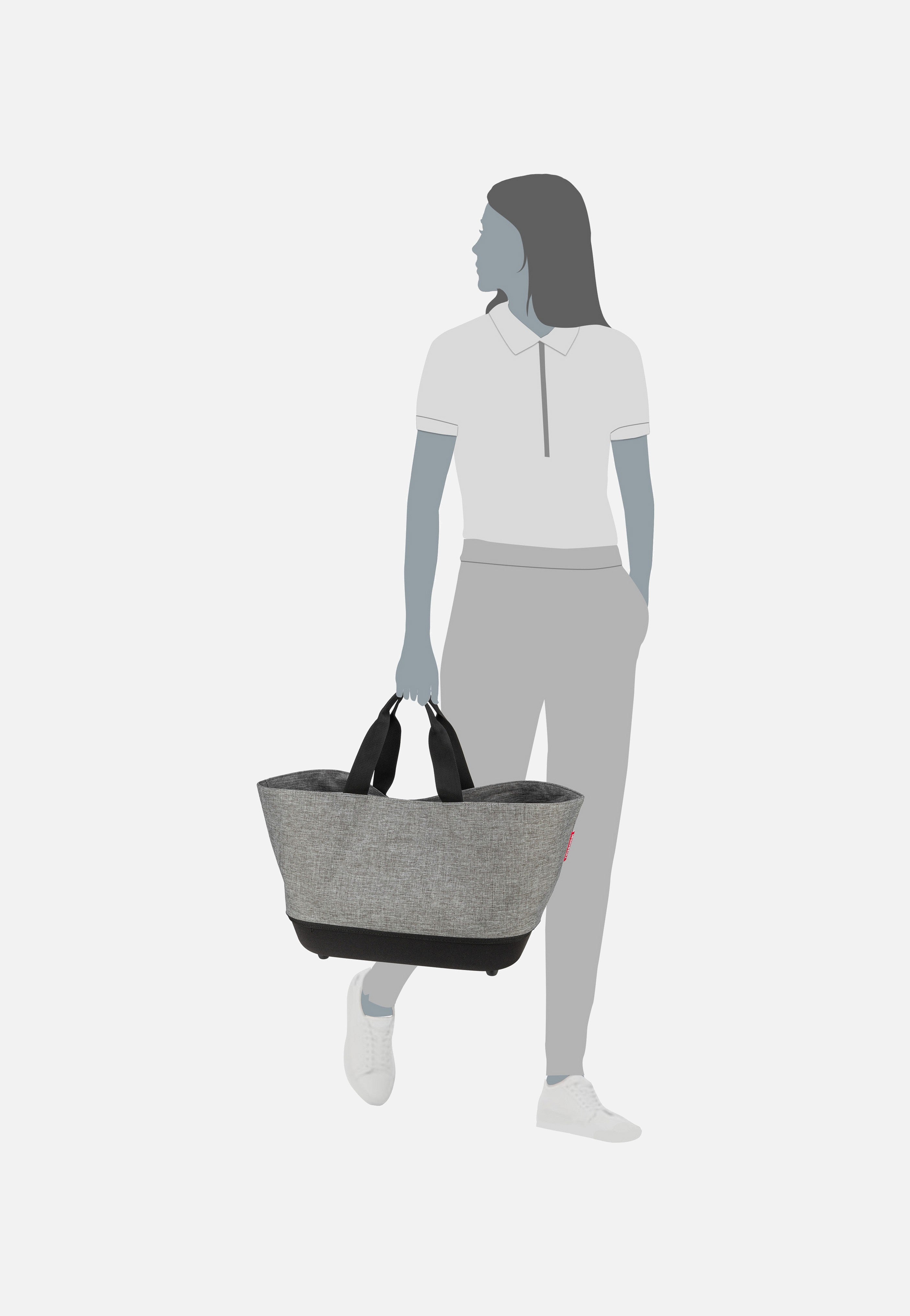 reisenthel - shoppingbasket Twist Silver - Shopping Basket | Women-Image