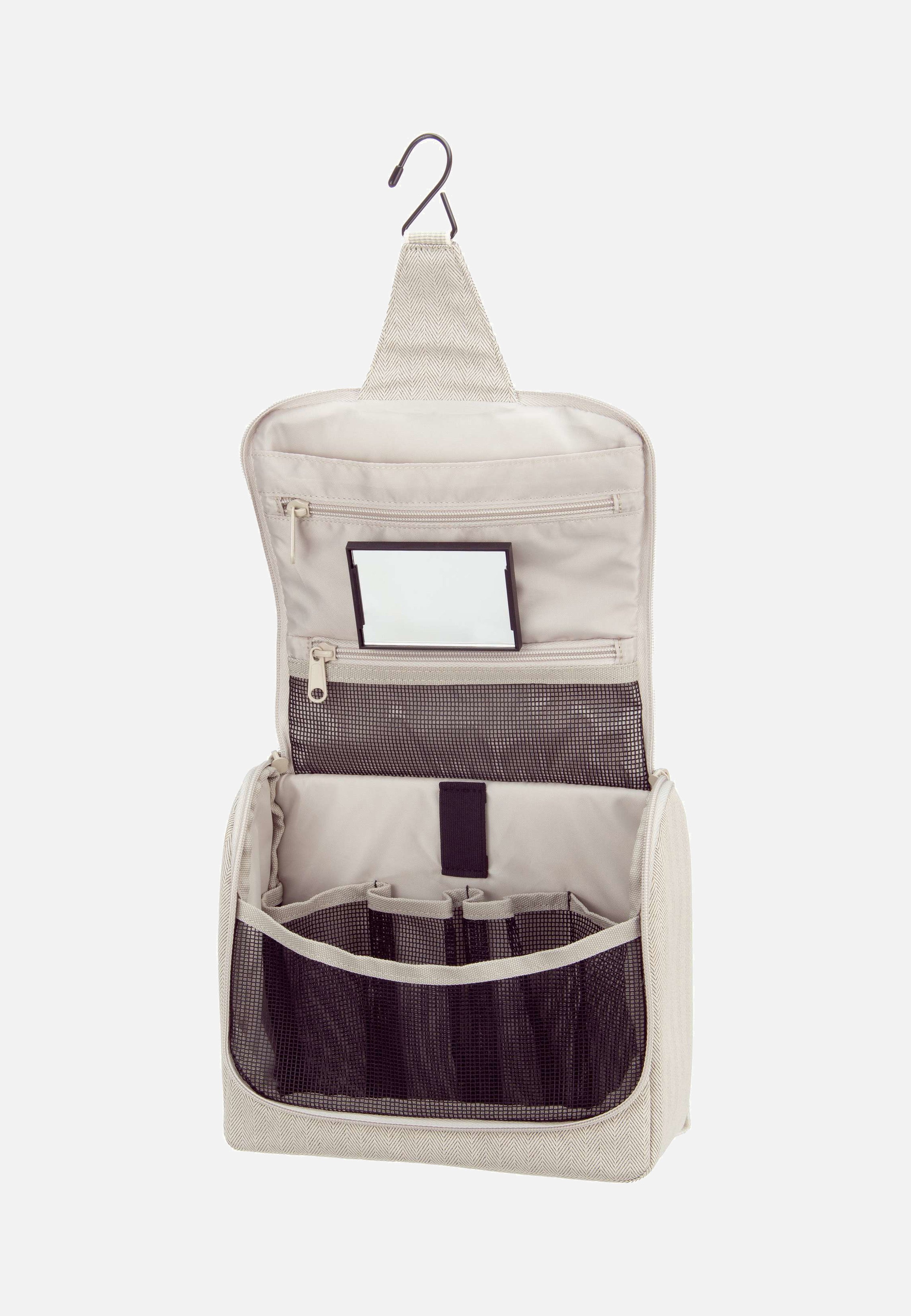 reisenthel toiletbag L Herringbone Sand Kulturbeutel
