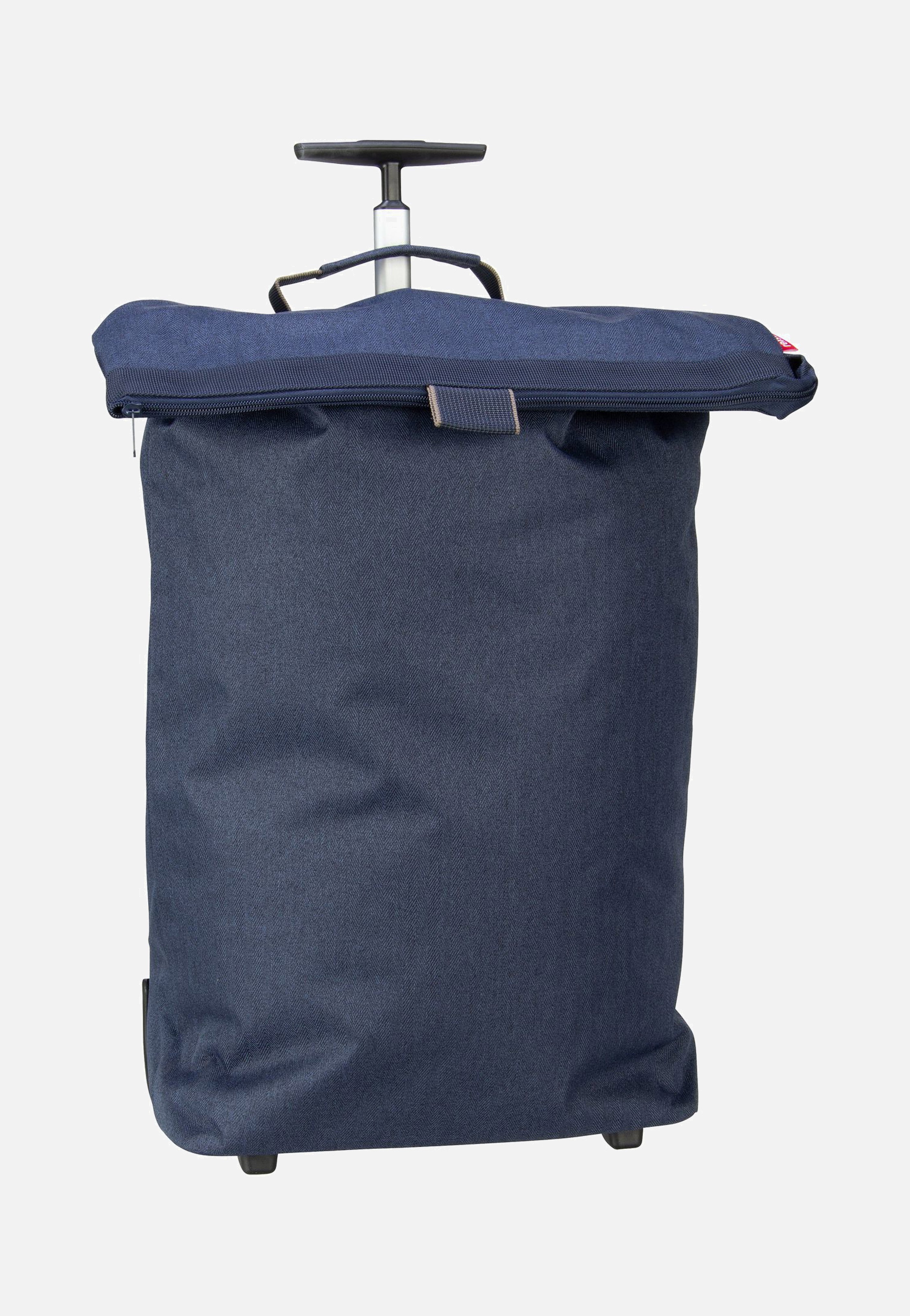 reisenthel - trolley M Herringbone Dark Blue - Shopping Trolley | Women-Image