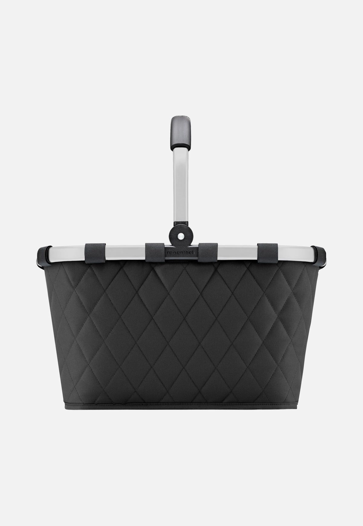 reisenthel Carrybag Rhombus Black/Frame Silver Einkaufskorb