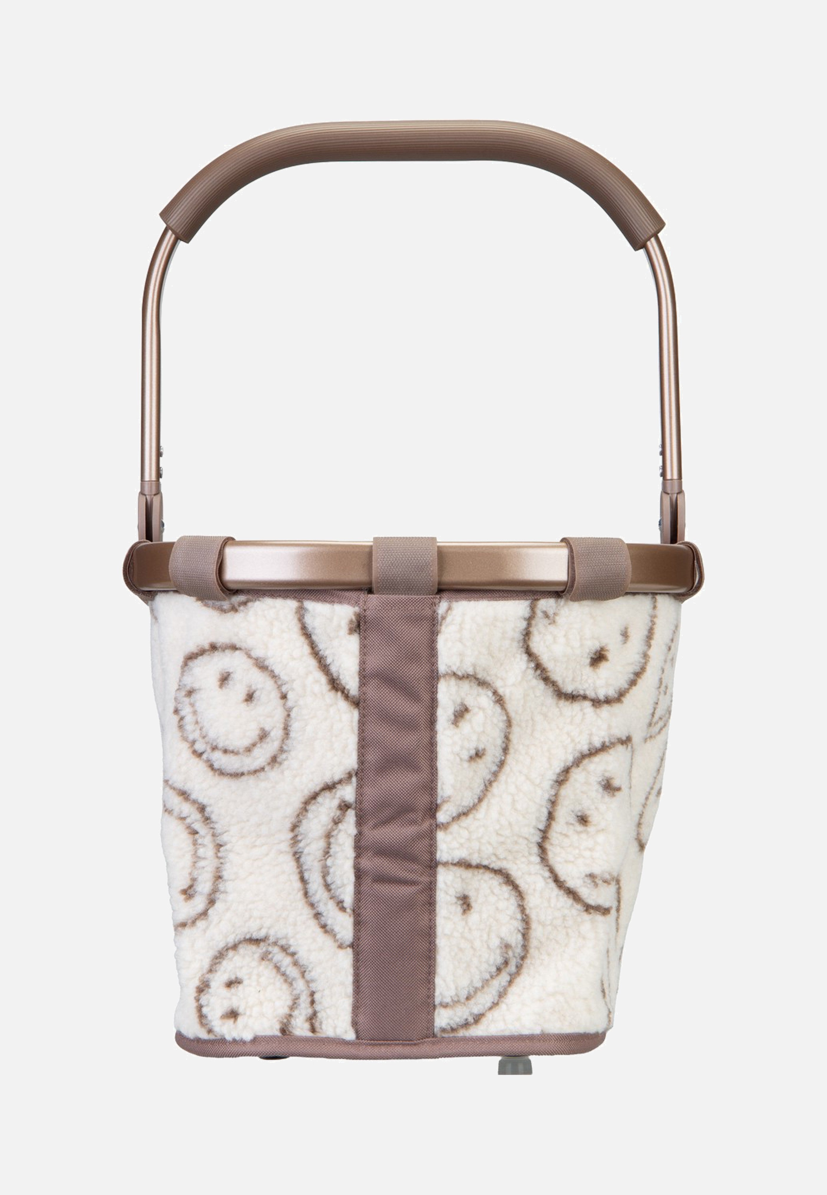 reisenthel Carrybag Smiley® Teddy Chocolate Shopping Basket