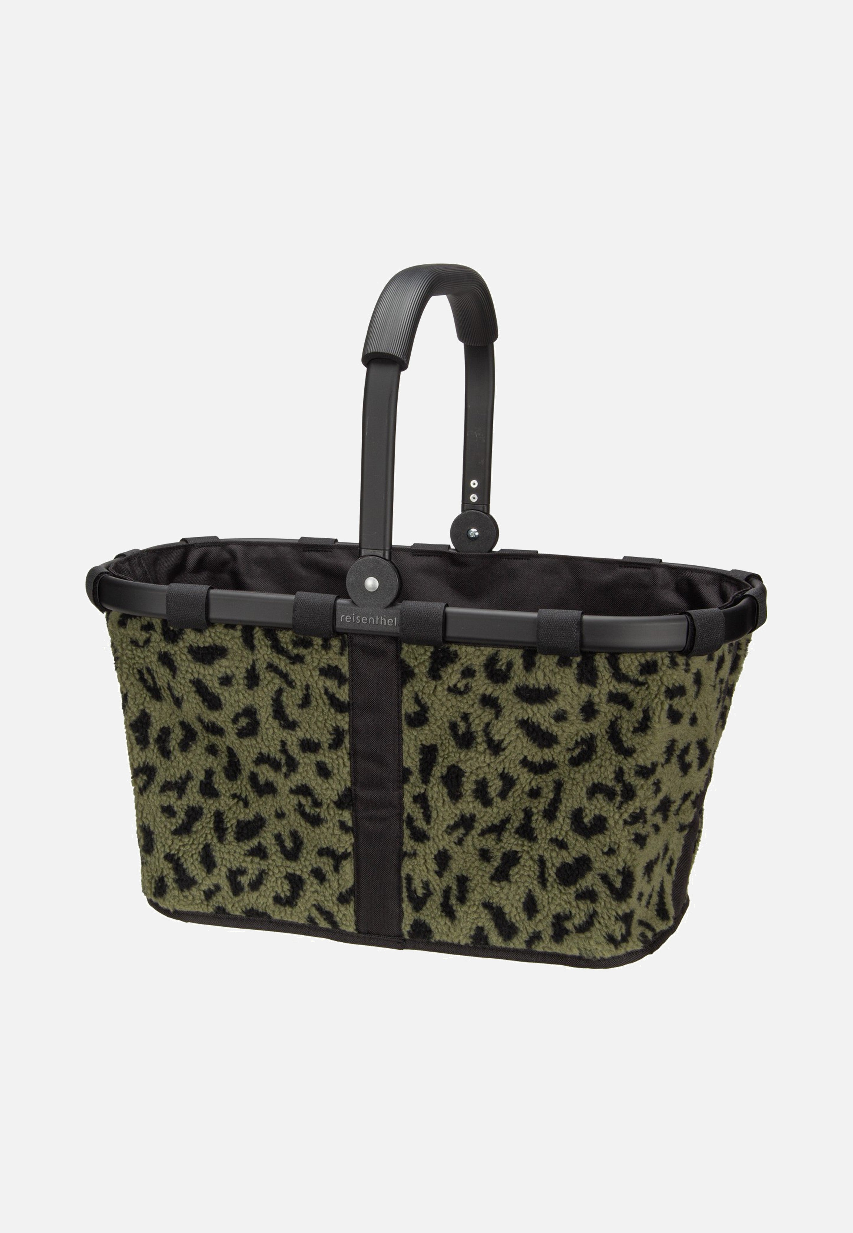 reisenthel Carrybag Special Edition Teddy Leo Olive Shopping Basket