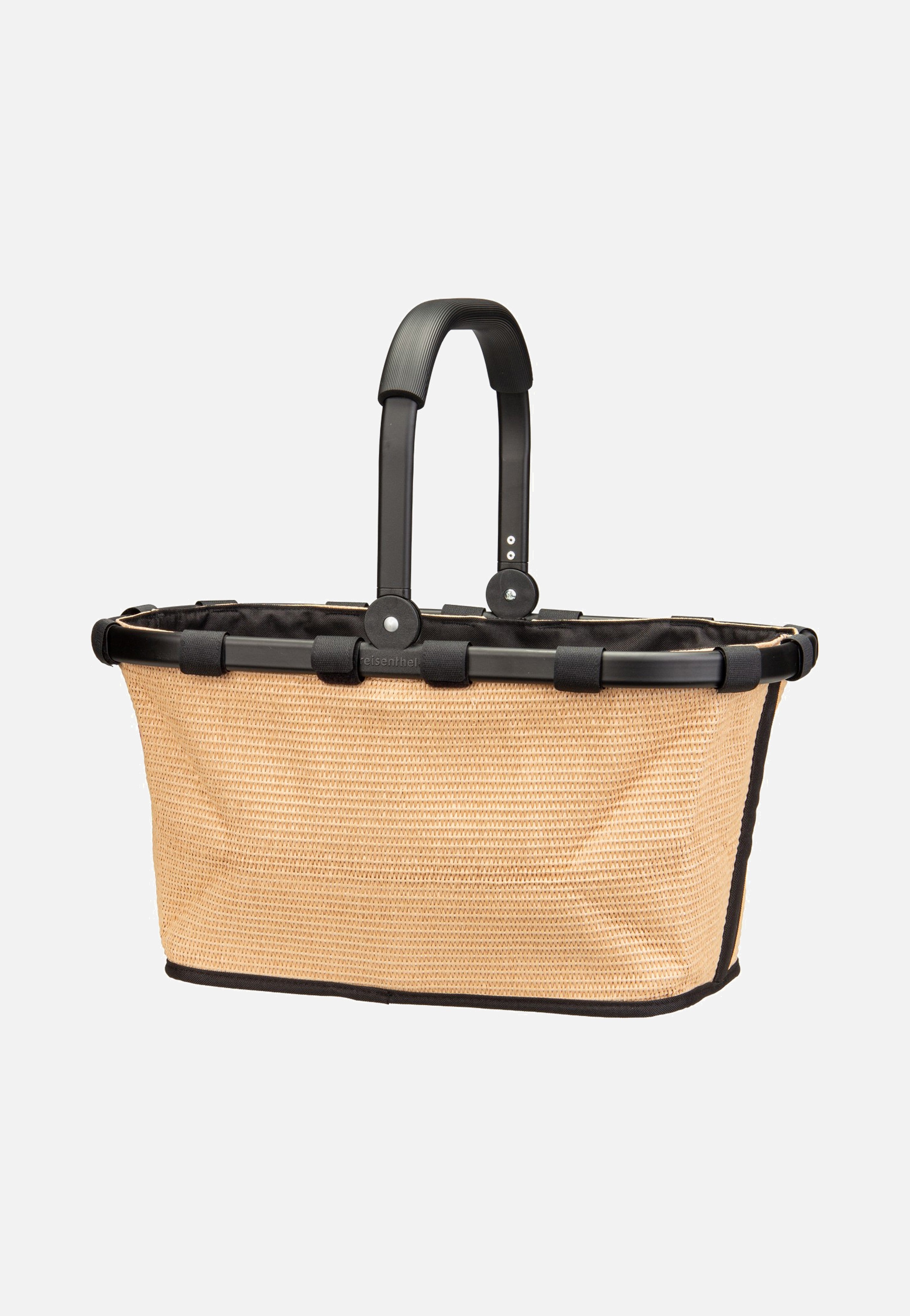 reisenthel carrybag frame Raffia Black Einkaufskorb