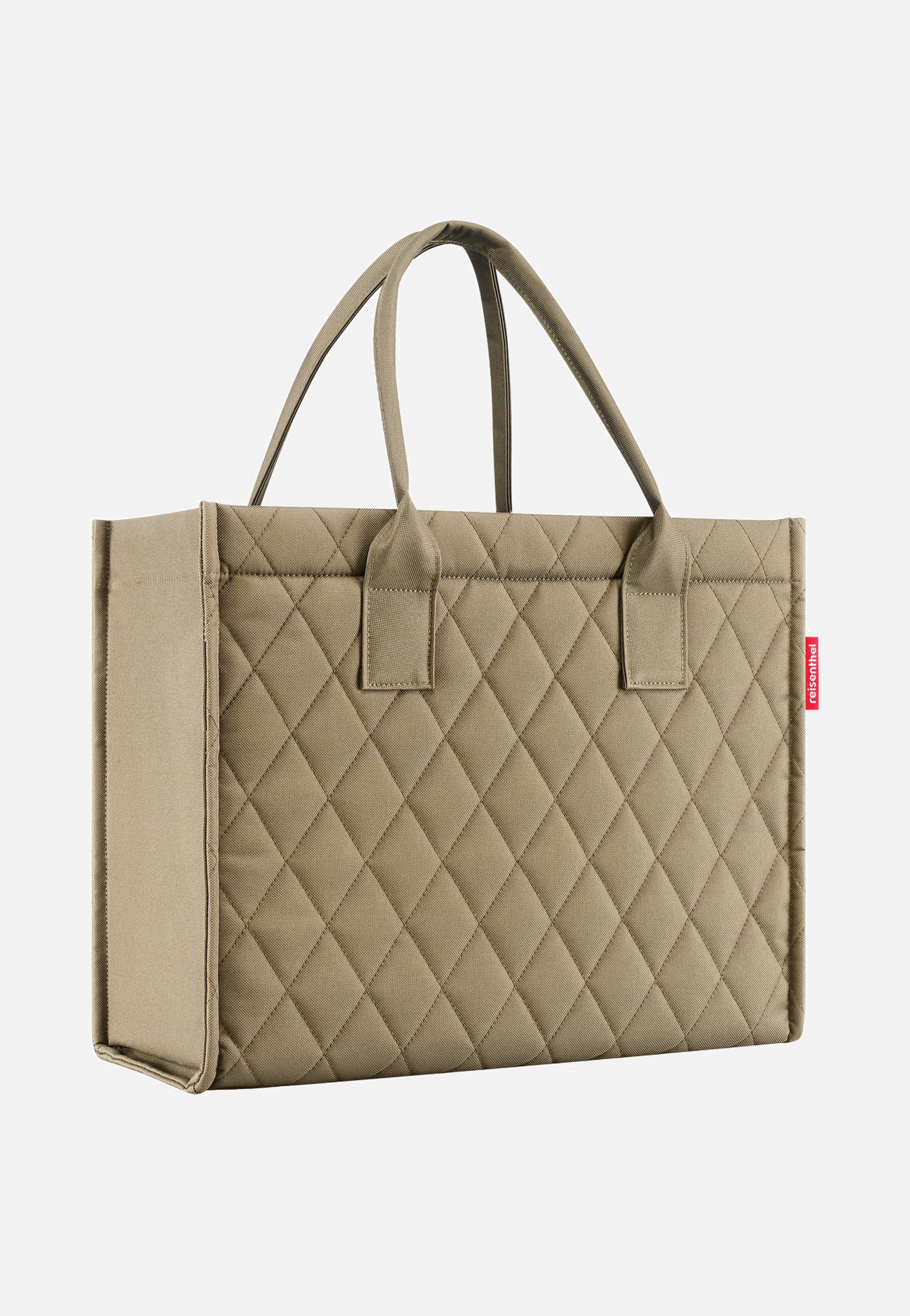 reisenthel - Daily Shopper Business Rhombus Olive - Shopper | Neutral-Image