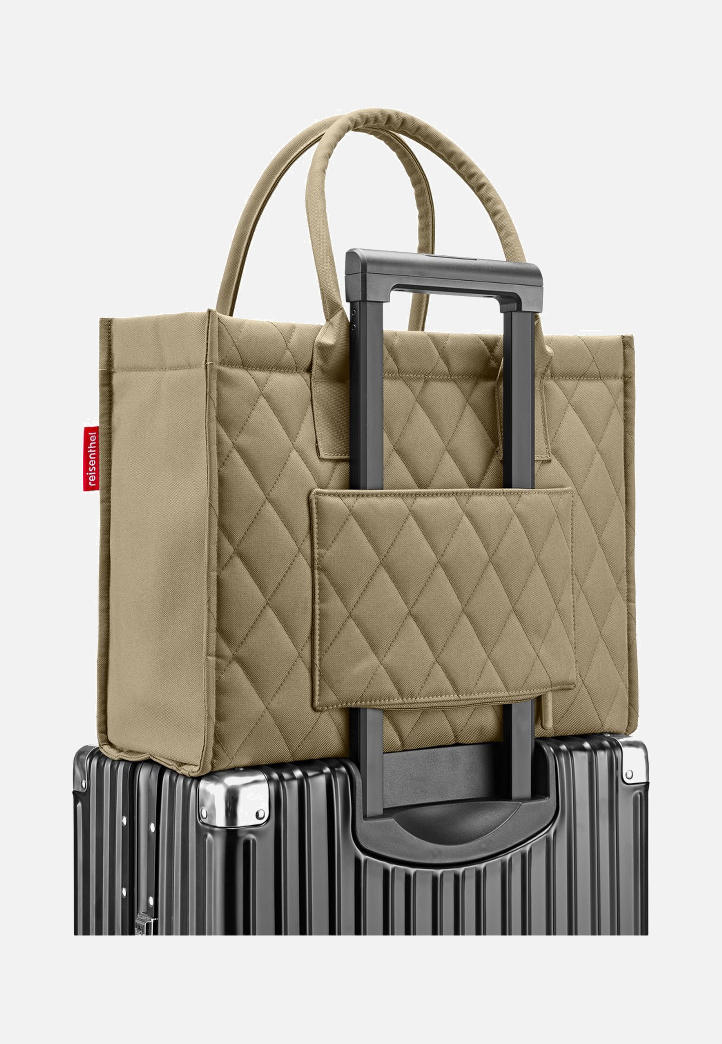 reisenthel Daily Shopper Business Rhombus Olive Shopper