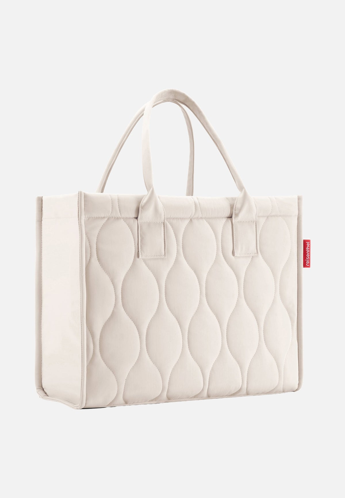reisenthel Daily Shopper Puffer Stone Tote Bag