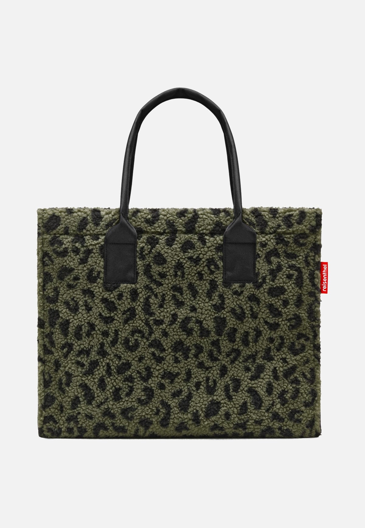 reisenthel Daily Shopper Teddy Leo Olive Tote Bag