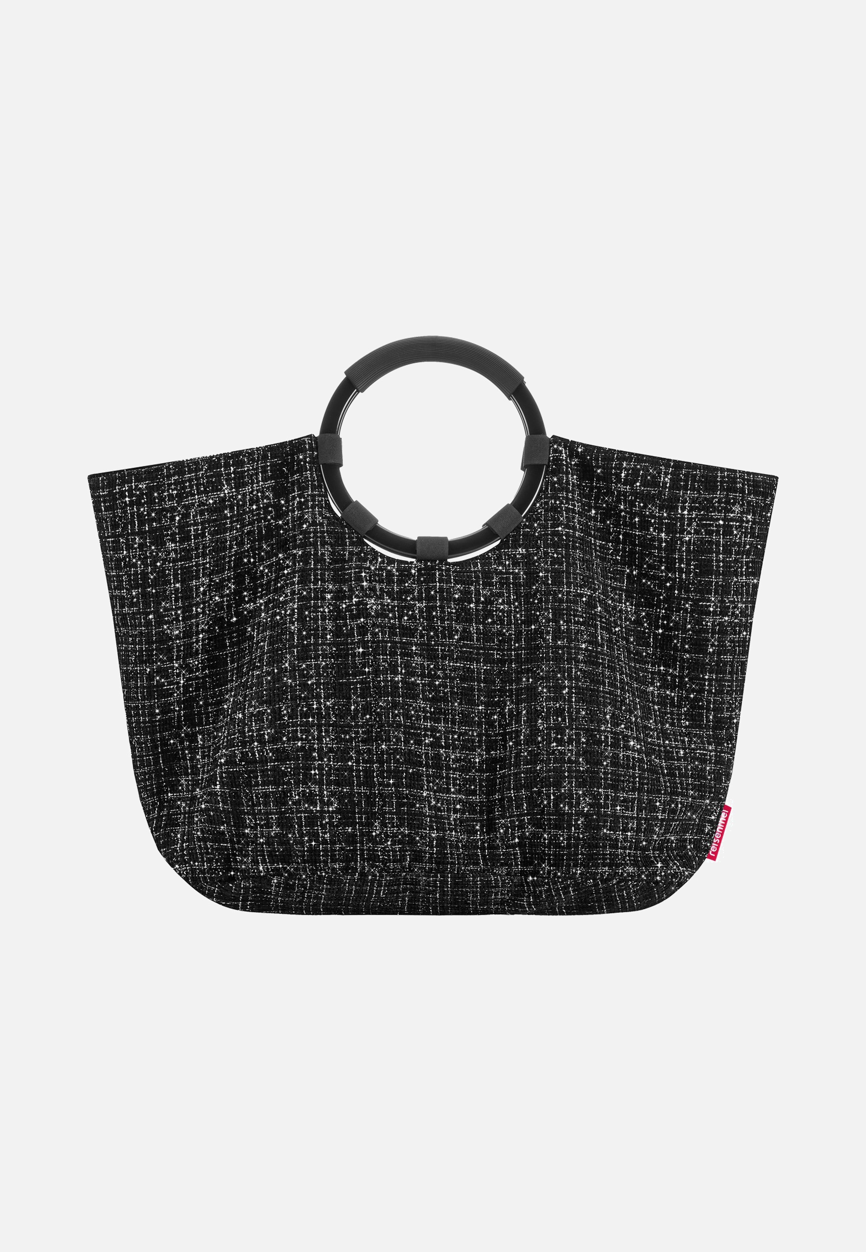 reisenthel Loopbag Hobo Bouclé Black Shopper