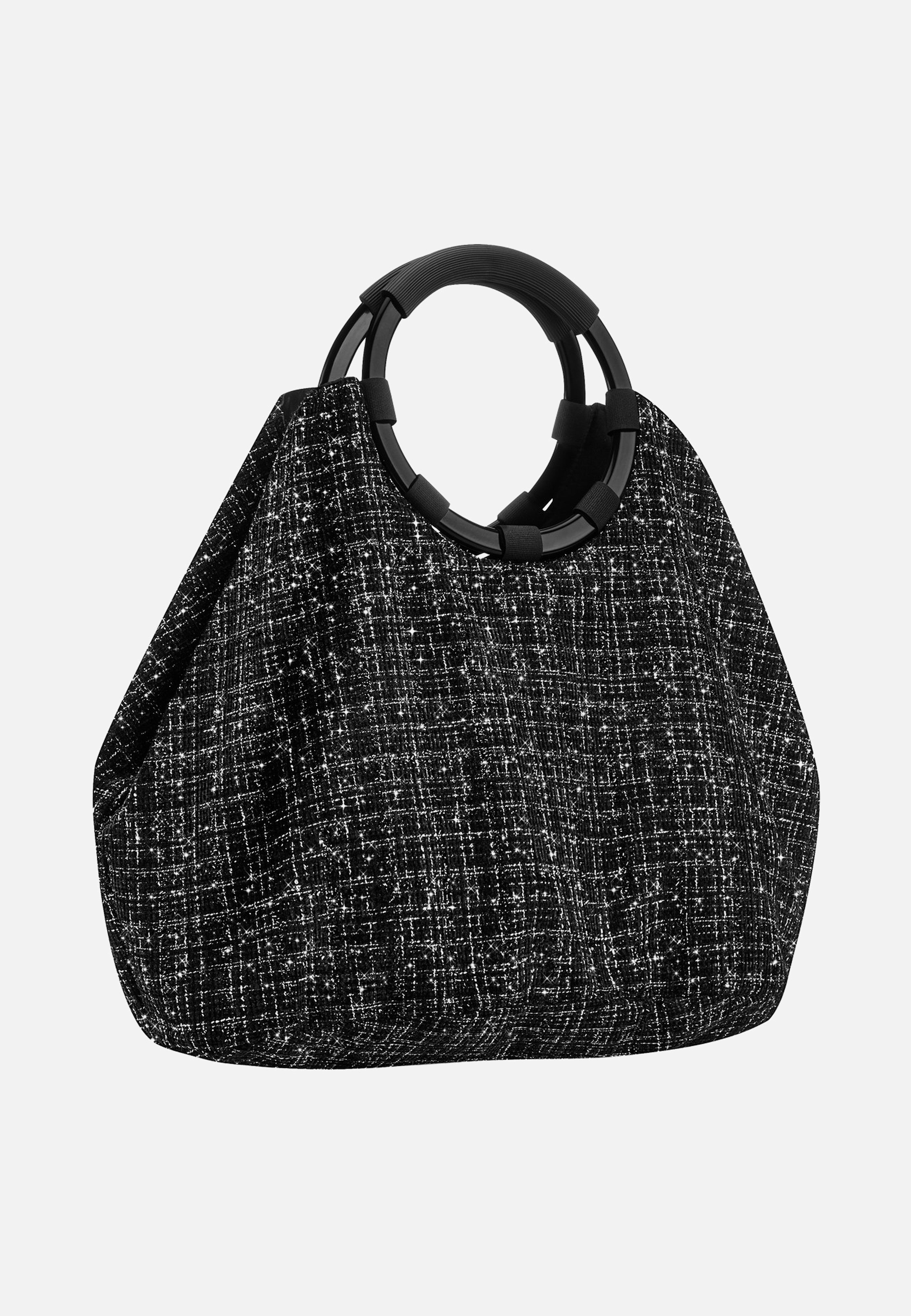 reisenthel Loopbag Hobo Bouclé Black Shopper