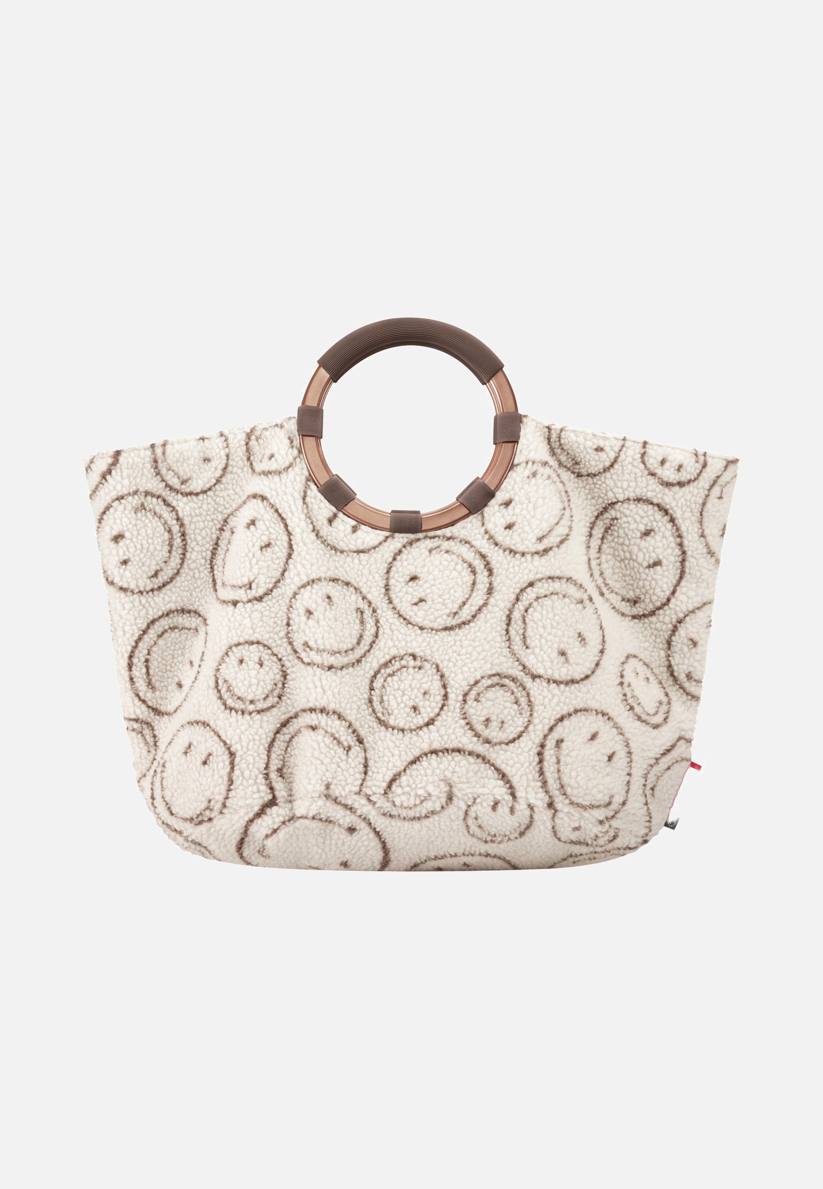 reisenthel Loopbag Hobo Smiley® Teddy Chocolate Shopper