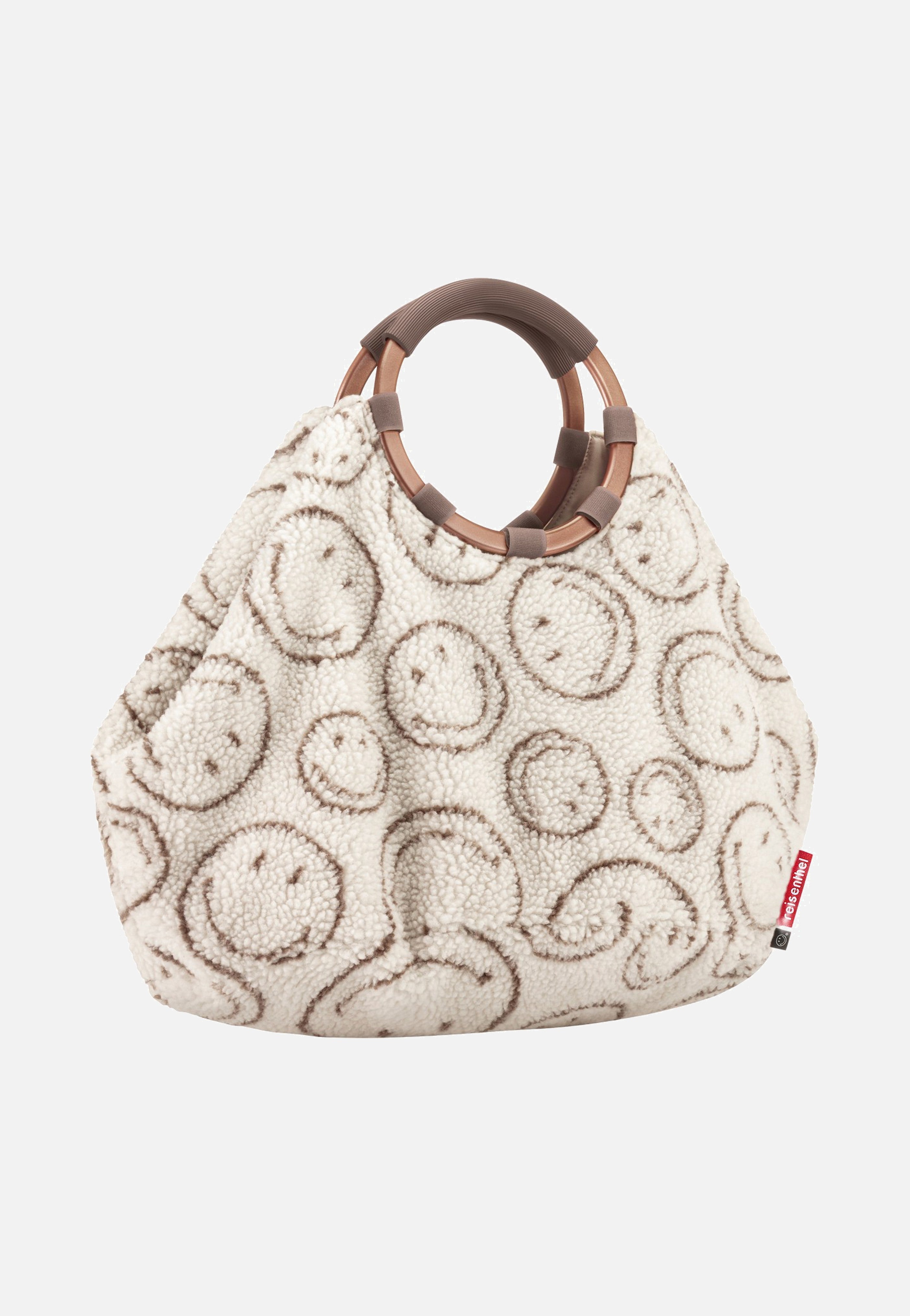 reisenthel Loopbag Hobo Smiley® Teddy Chocolate Shopper
