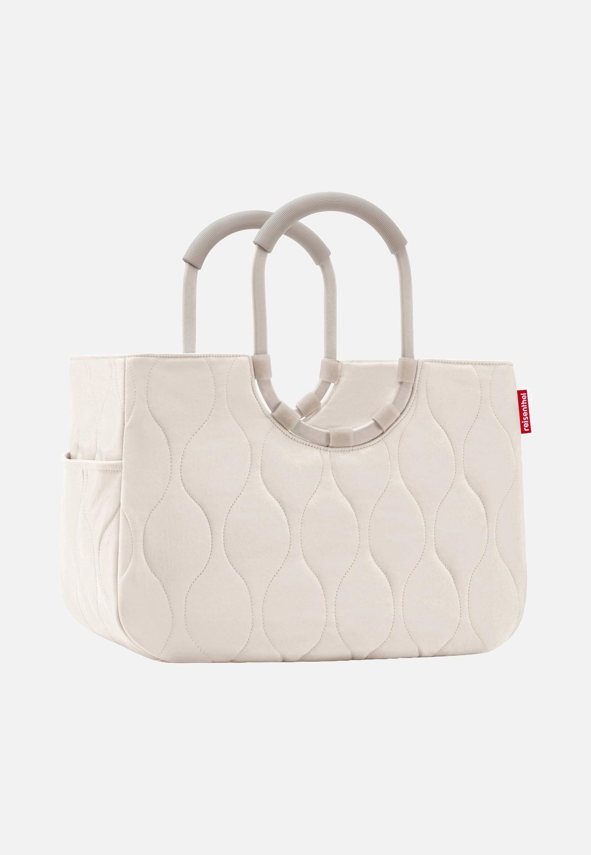 reisenthel Loopshopper L Puffer Stone Einkaufskorb
