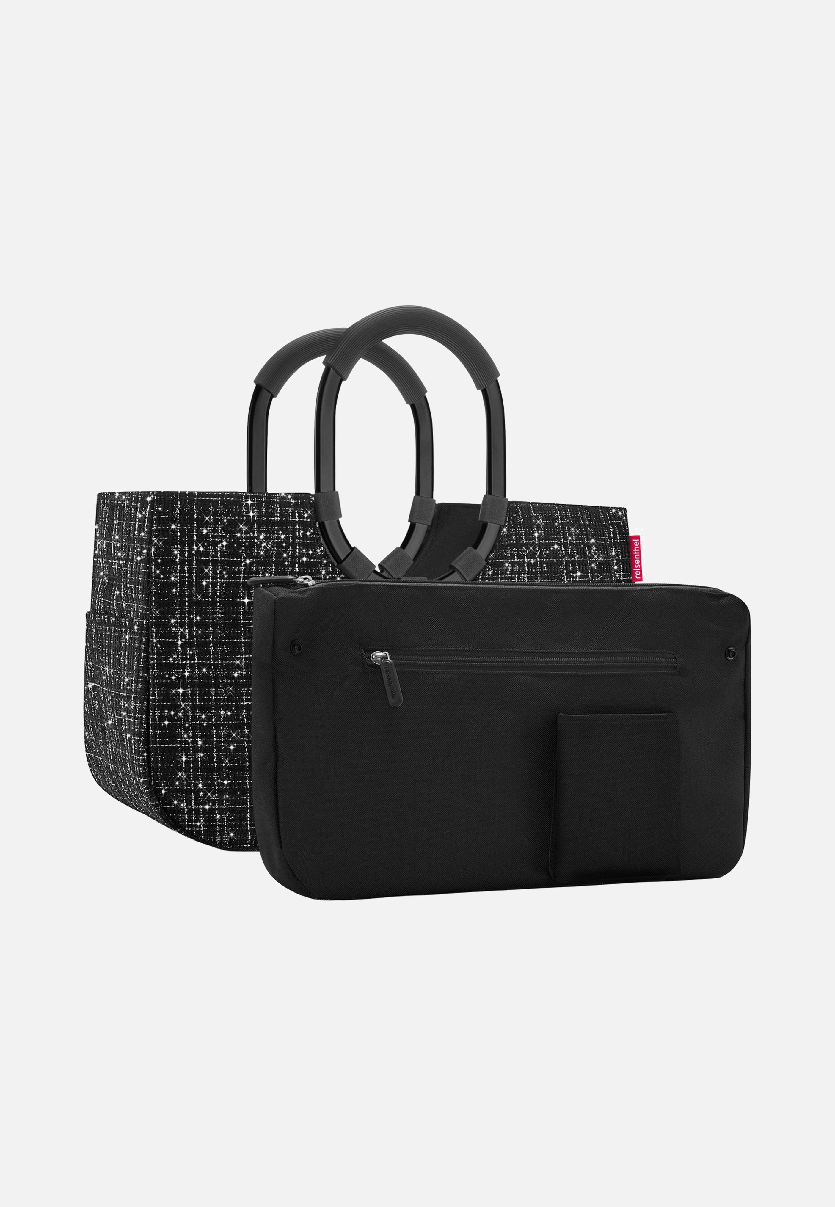 reisenthel Loopshopper M Bouclé Black Einkaufskorb
