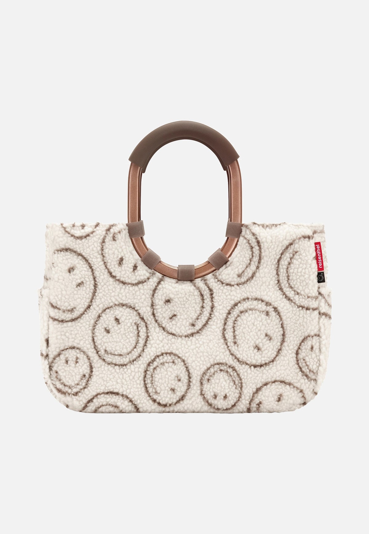 reisenthel Loopshopper M Smiley® Teddy Chocolate Einkaufskorb