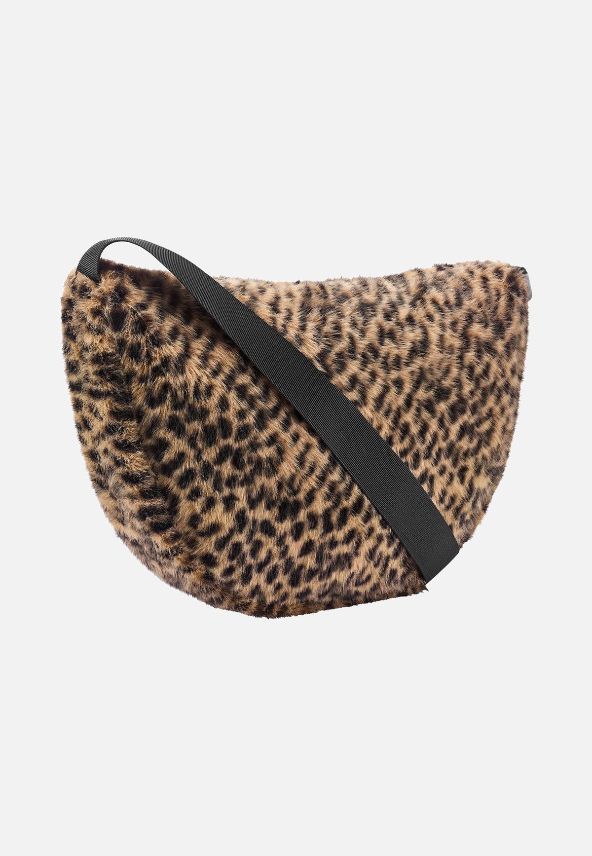 reisenthel Moonbag S Leo Fake Fur Sling Bag