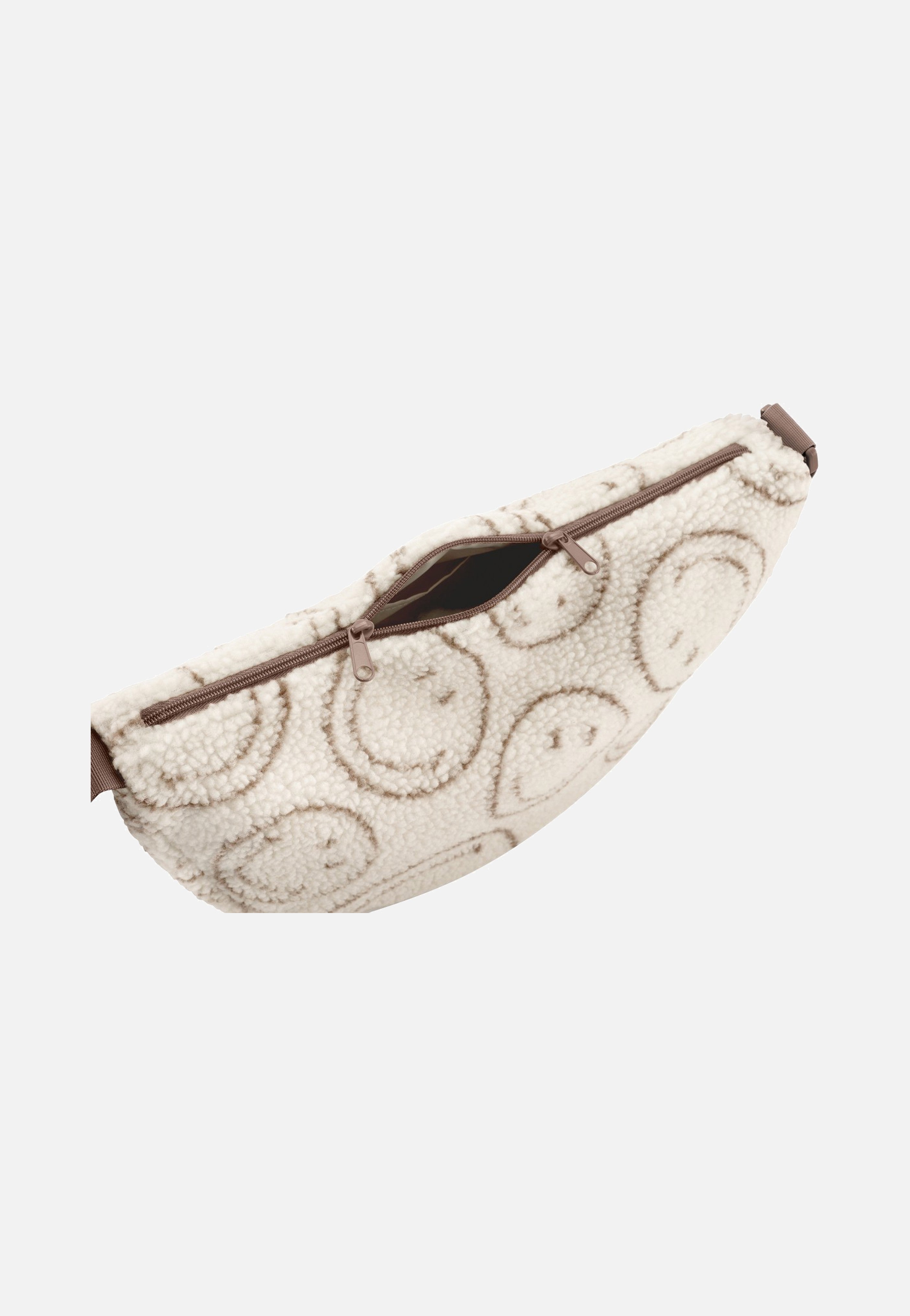reisenthel Moonbag S Smiley® Teddy Chocolate Sling Bag