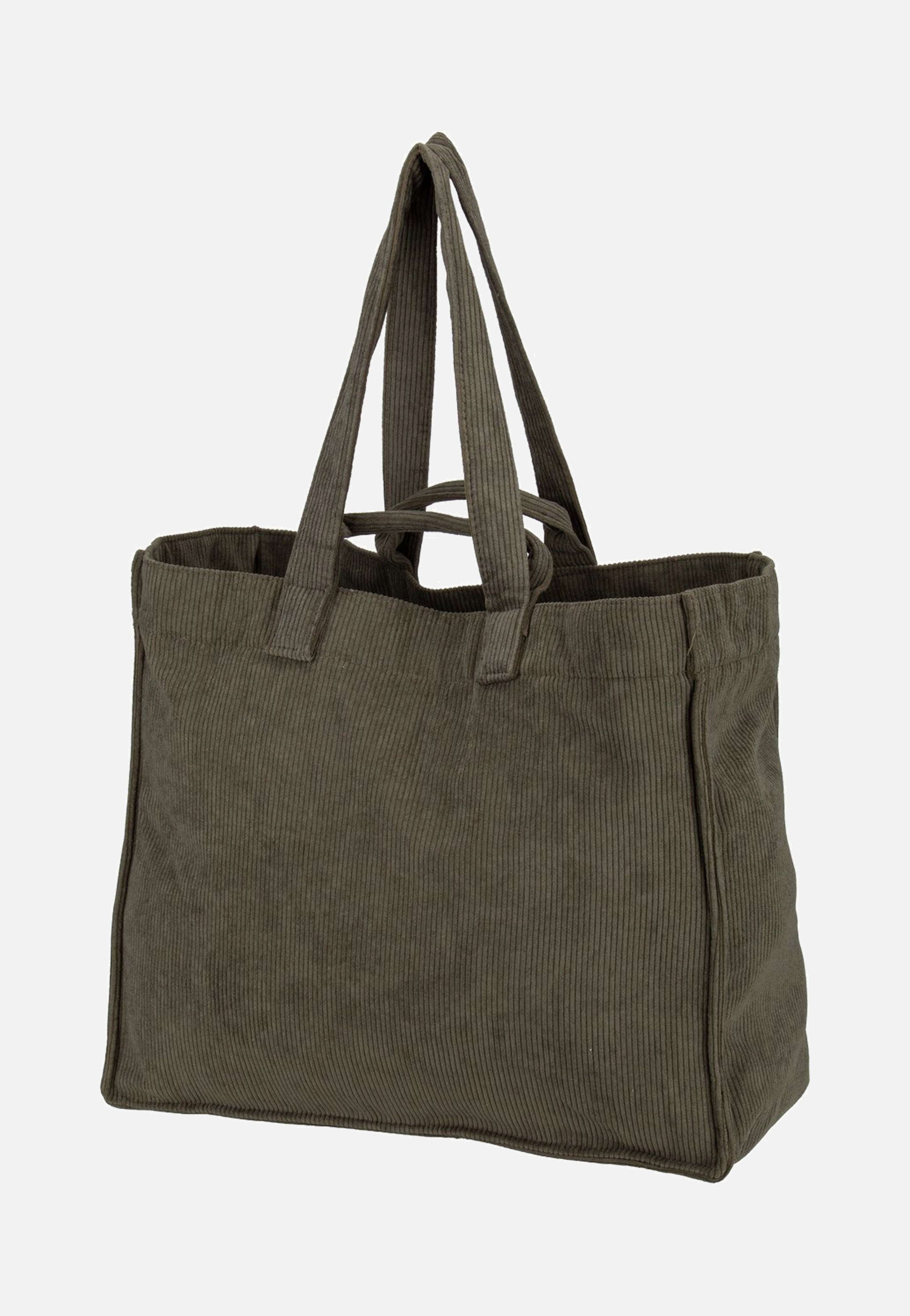 reisenthel Softshopper Cord Dark Matcha Shopper