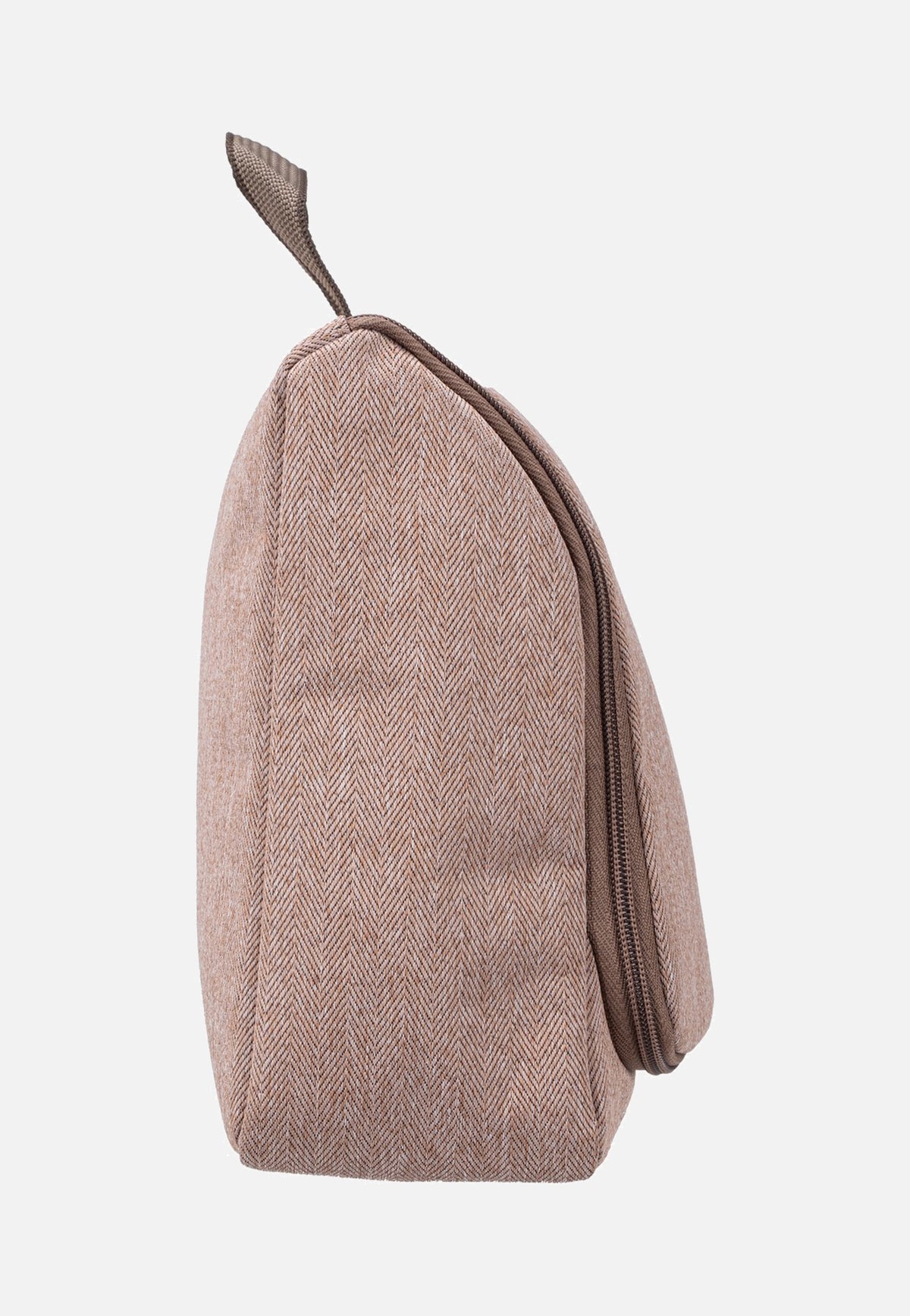 reisenthel Toiletbag XL Herringbone Mokka Cosmetic Case
