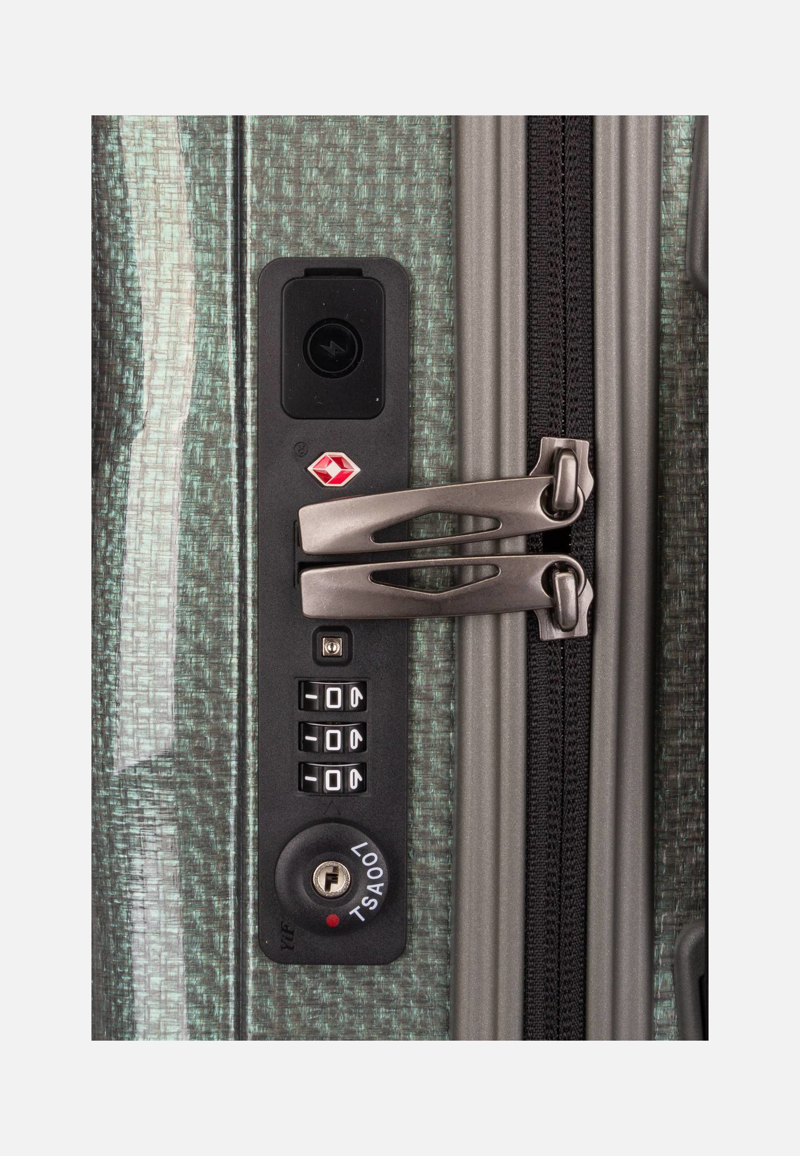 Samsonite - C-Lite Spinner 55 Metallic Green - Suitcase | Neutral-Image