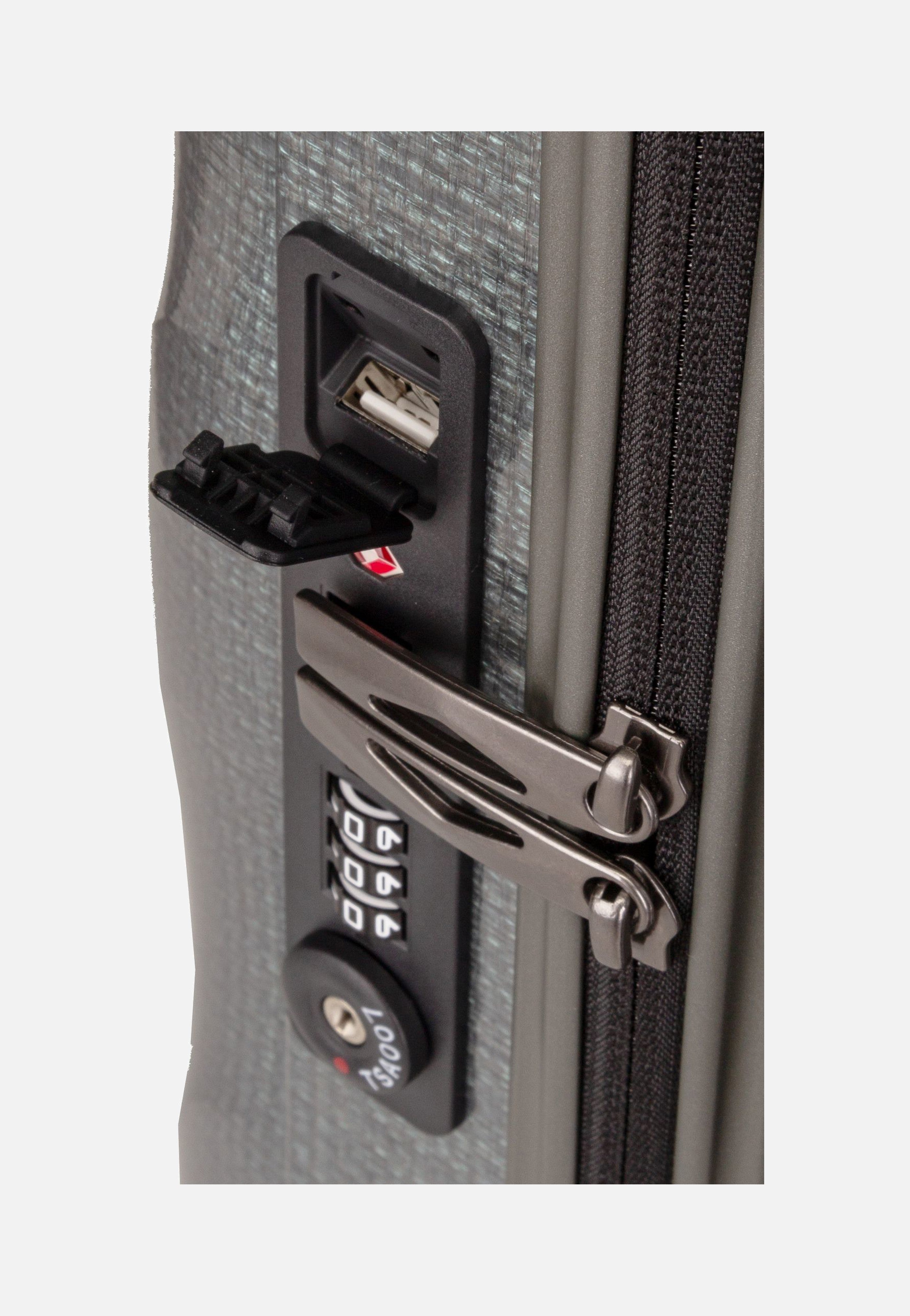 Samsonite - C-Lite Spinner 55 Metallic Green - Suitcase | Neutral-Image