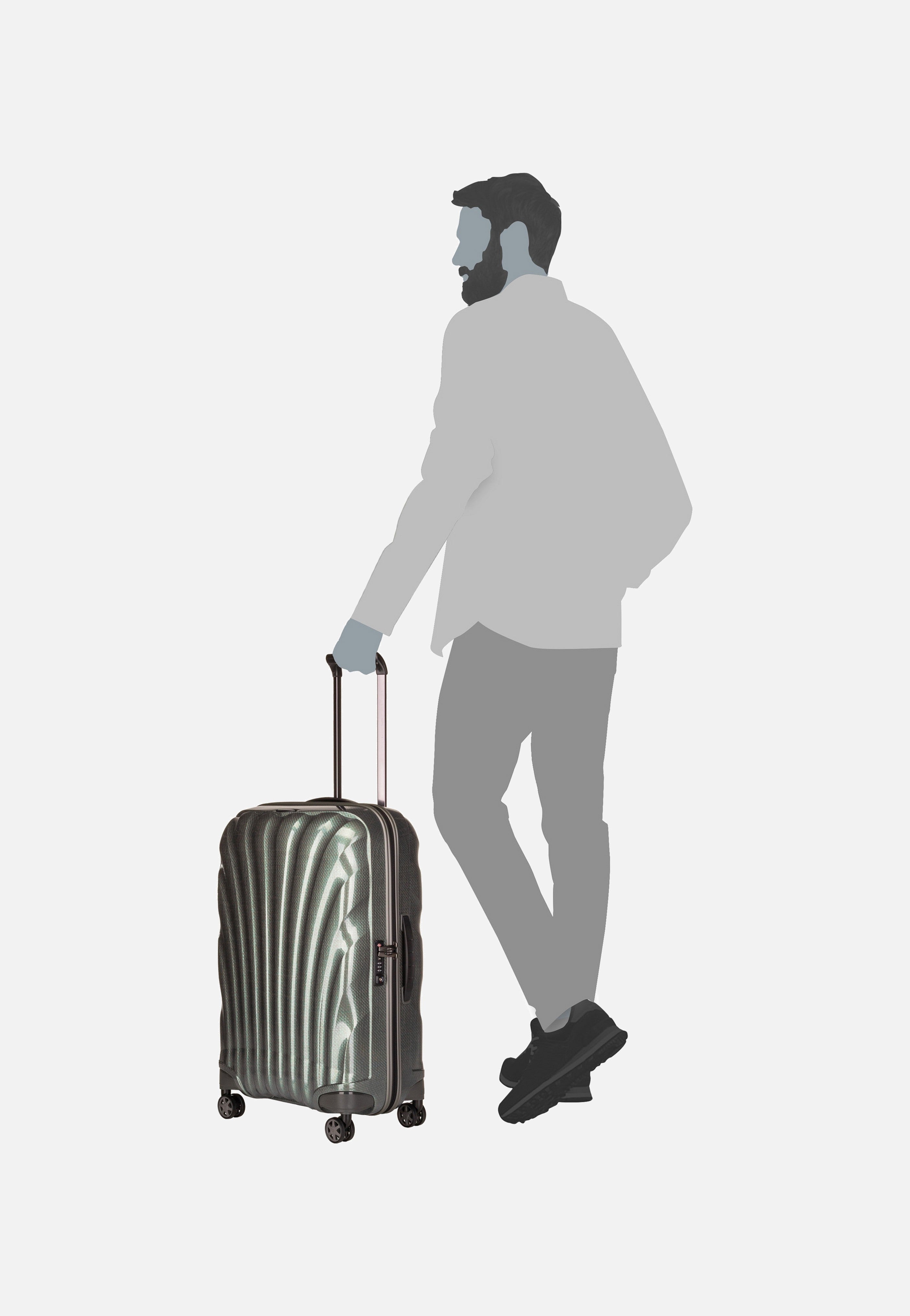 Samsonite - C-Lite Spinner 69 Metallic Green - Suitcase | Neutral-Image