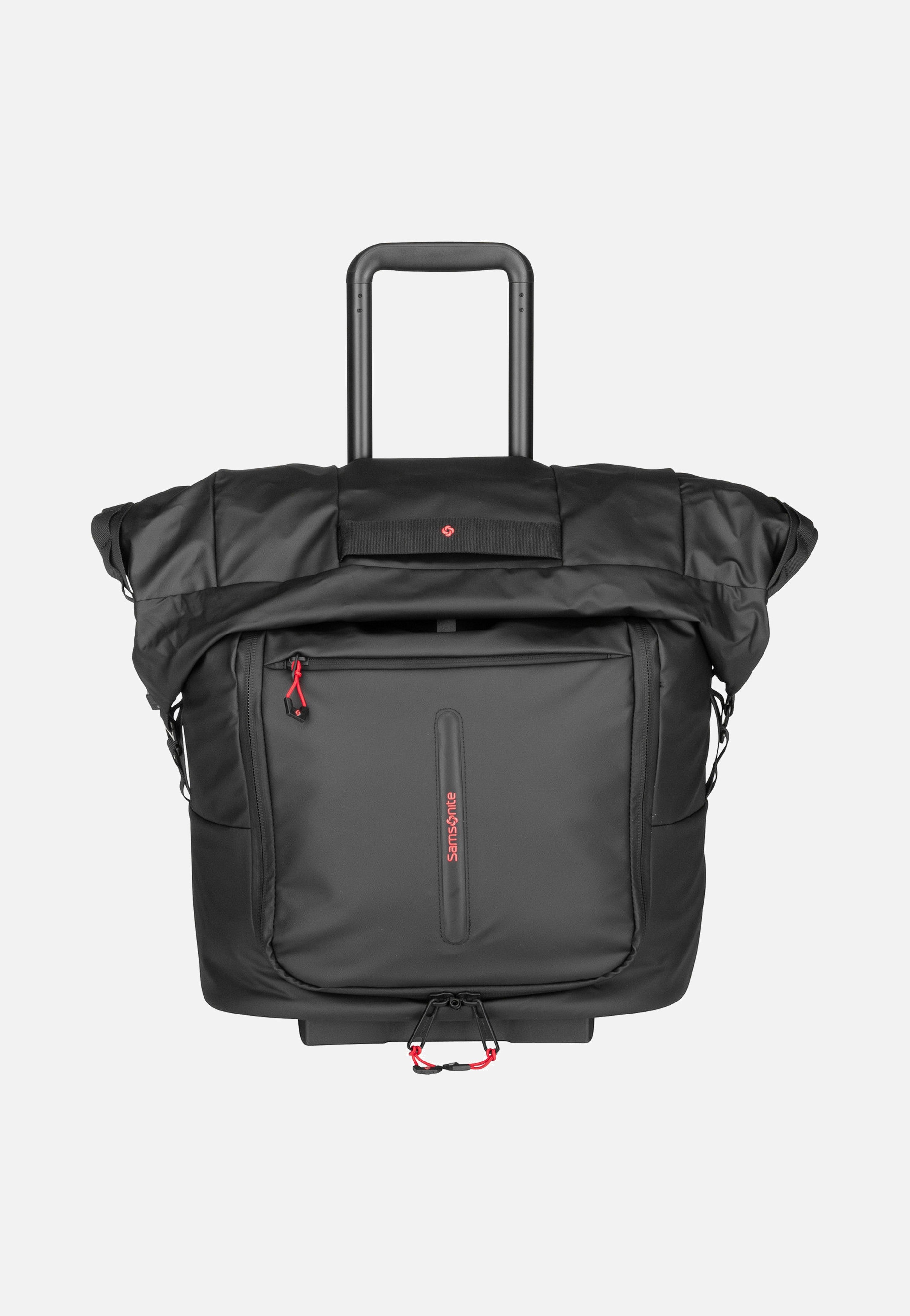 Samsonite Ecodiver Foldable Duffle/WH 4-in-1 Black Travel Bag