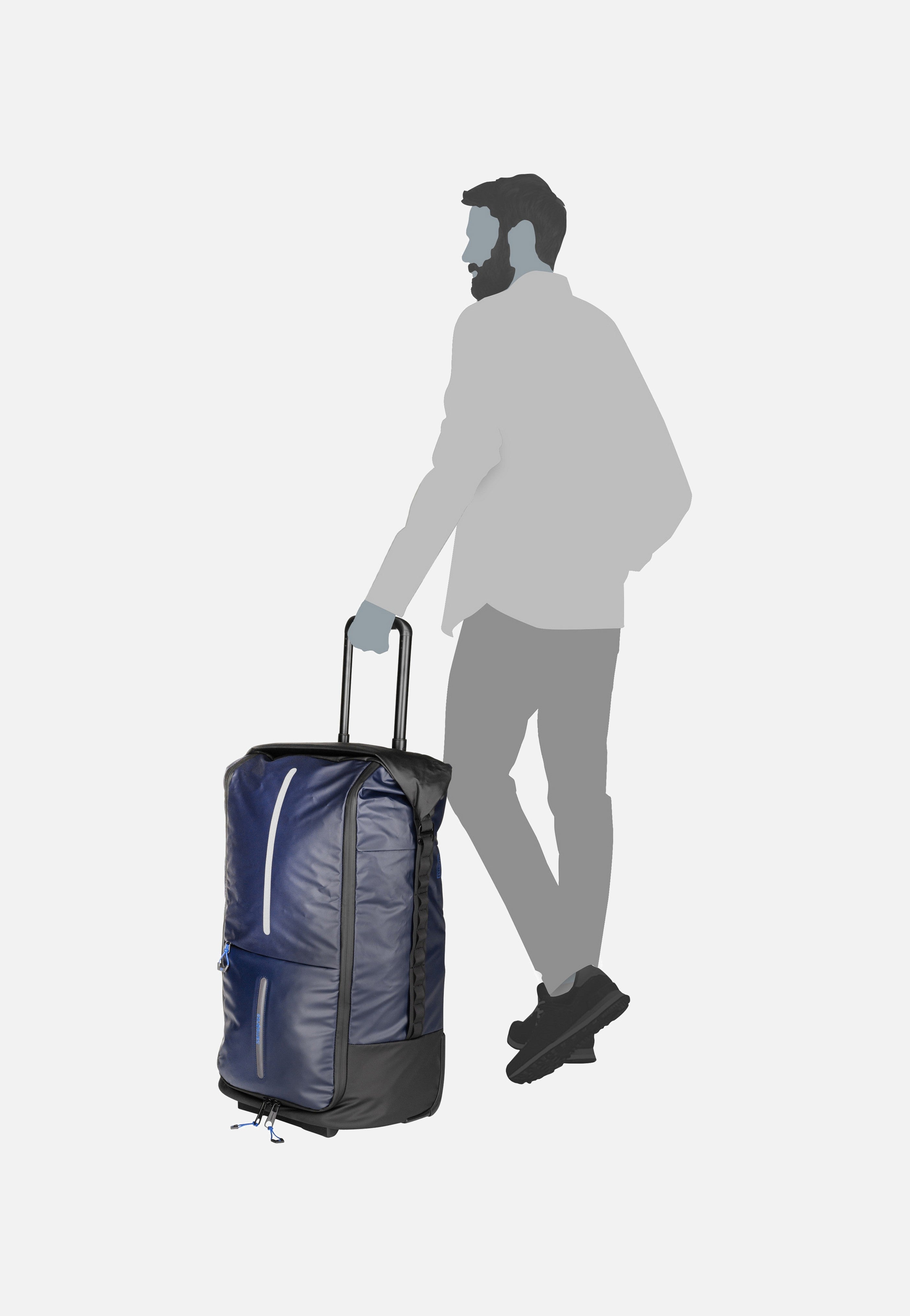 Samsonite - Ecodiver Foldable Duffle/WH 4-in-1 Blue Nights - Travel Bag | Neutral-Image