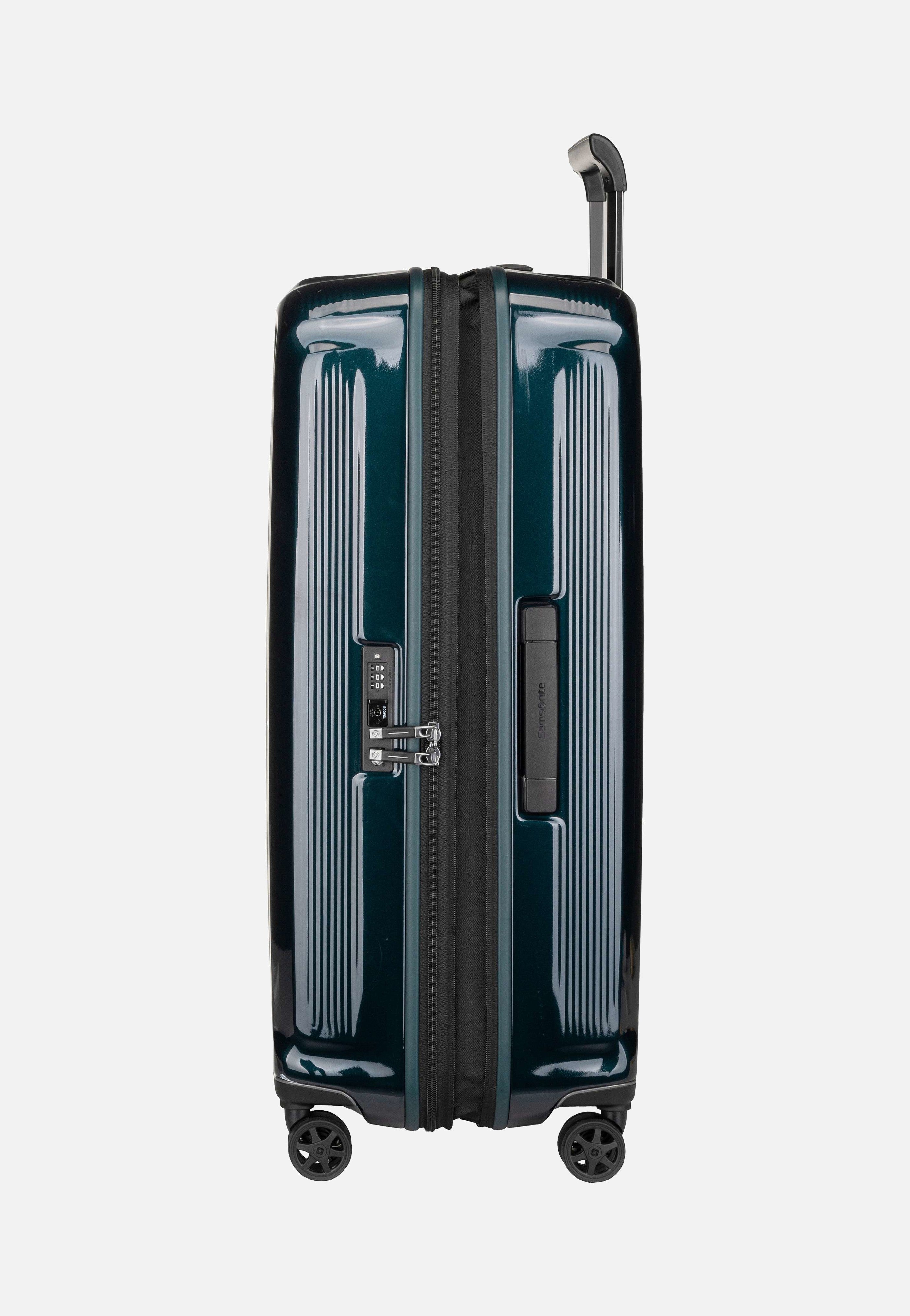 Samsonite Nuon Spinner 75 EXP Metallic Dark Blue Koffer