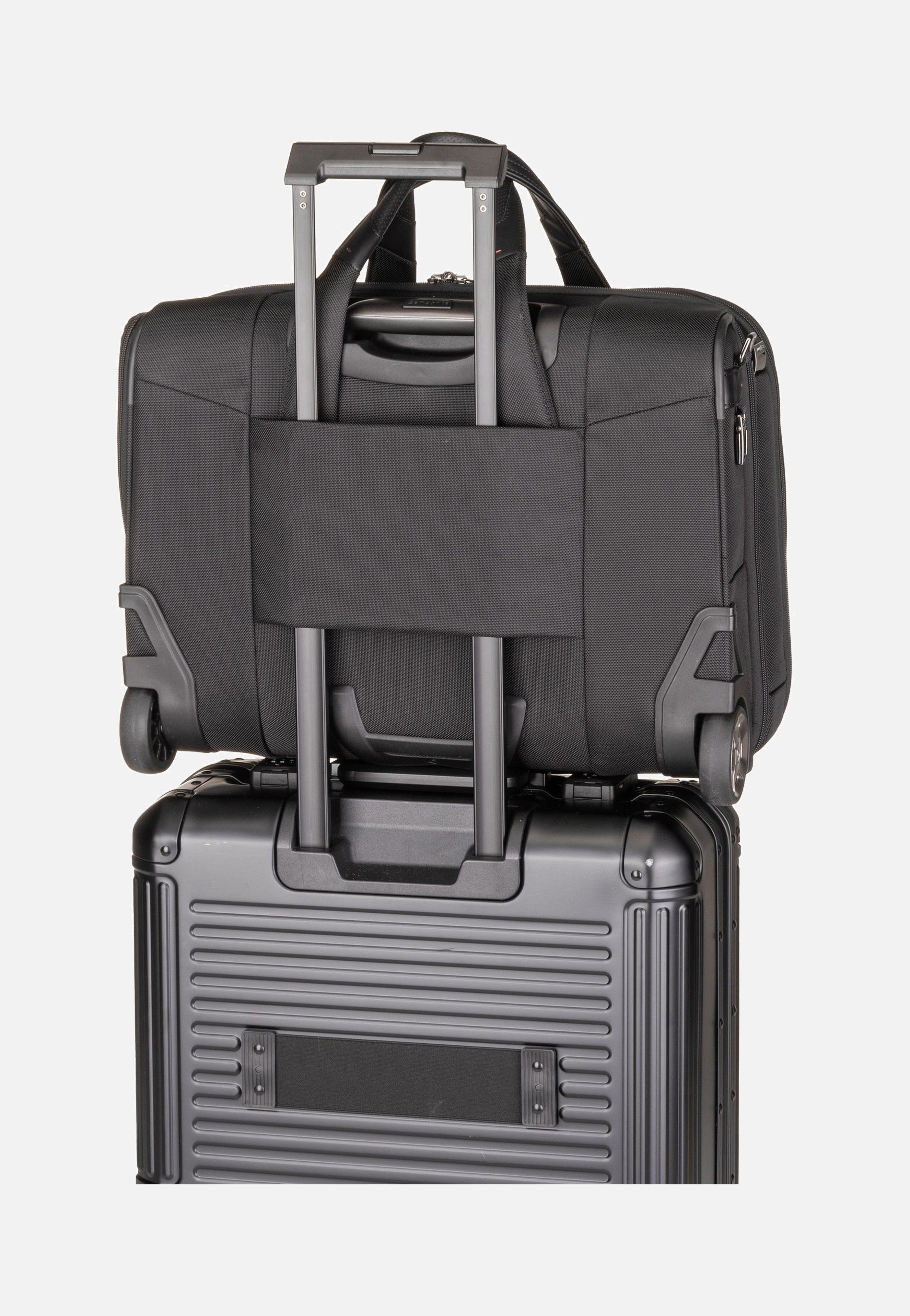 Samsonite - Pro-DLX 6 Rolling Tote 15.6'' Black - Pilot Case | Neutral-Image