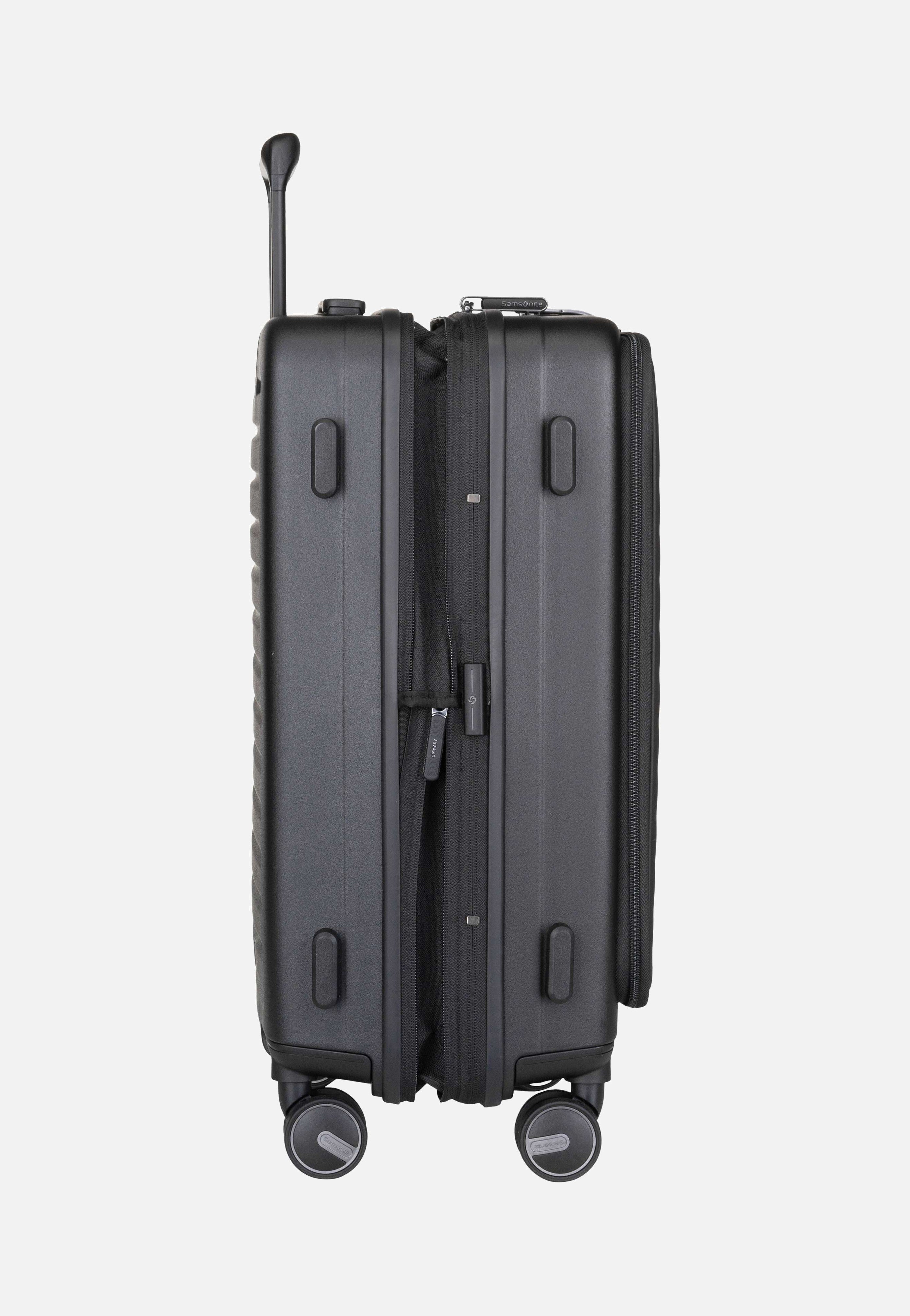 Samsonite RestackD Spinner 55 EXP Easy Access Black Koffer