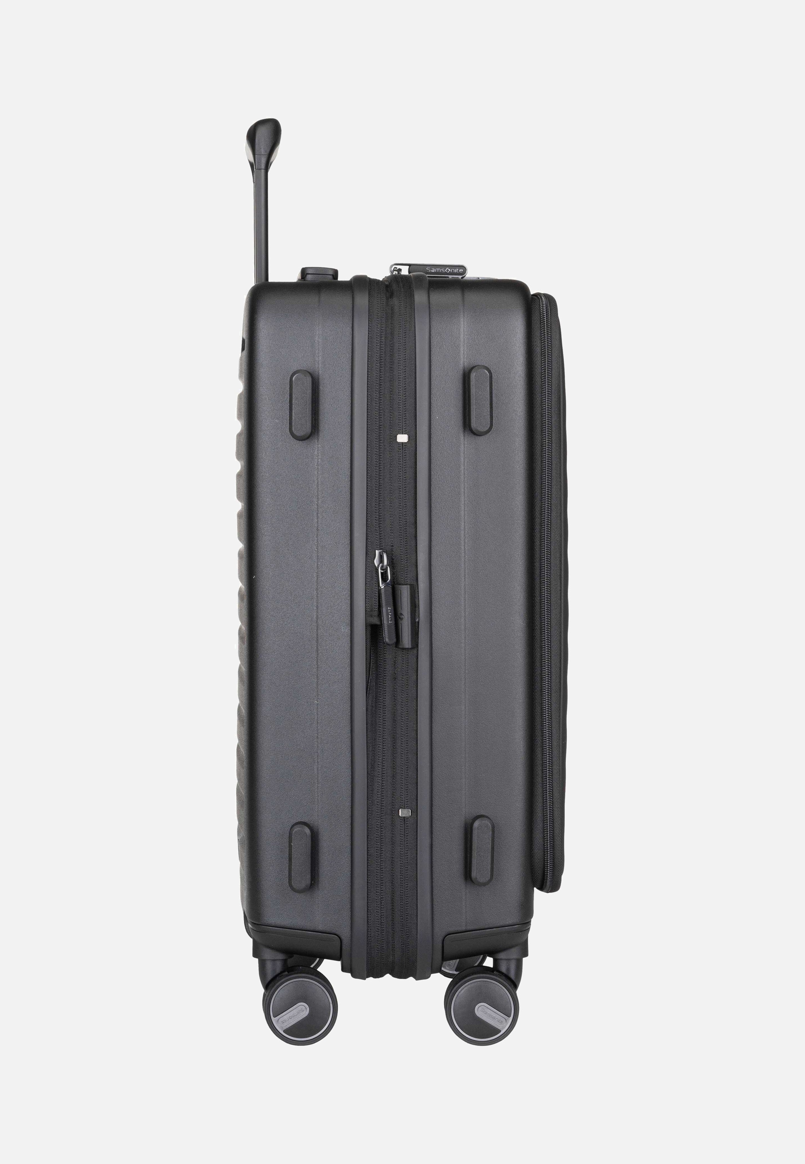 Samsonite RestackD Spinner 55 EXP Easy Access Black Koffer