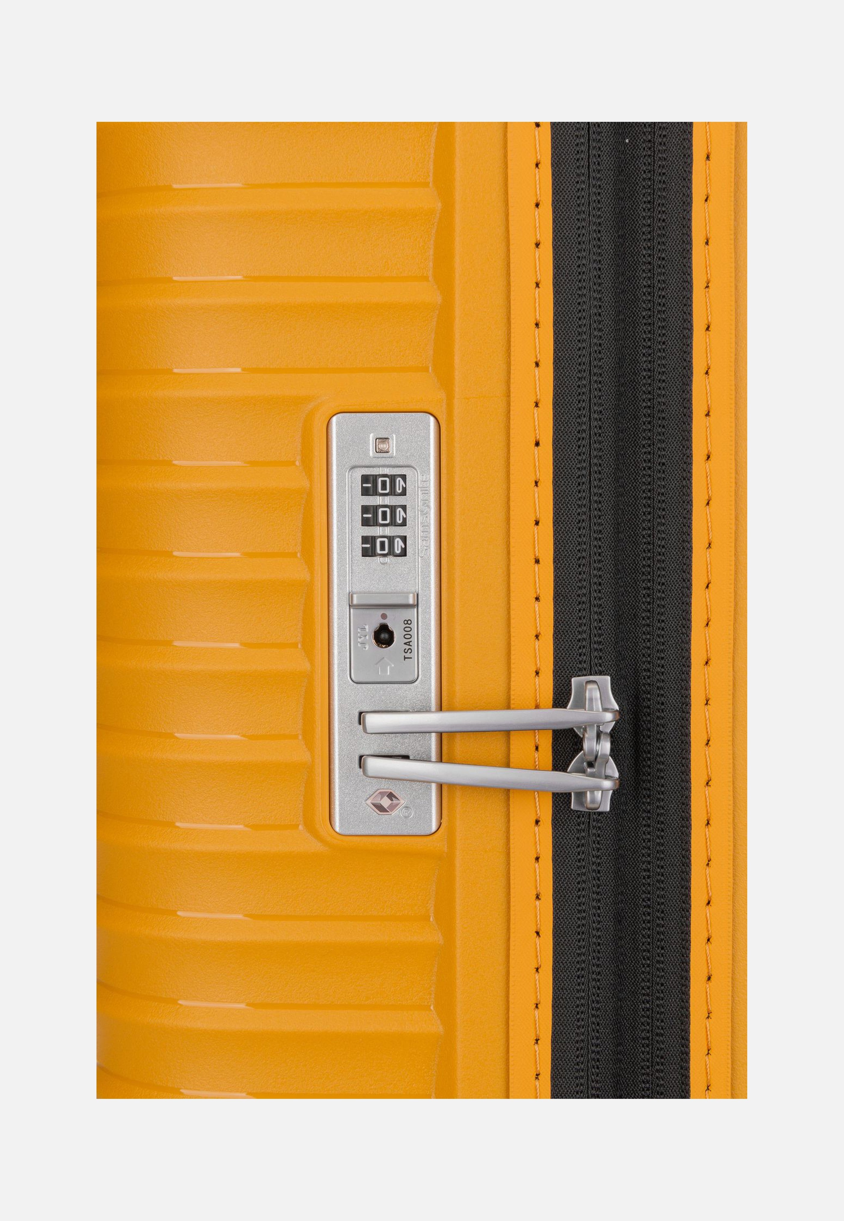 Samsonite Upscape Spinner 68 EXP Yellow Koffer