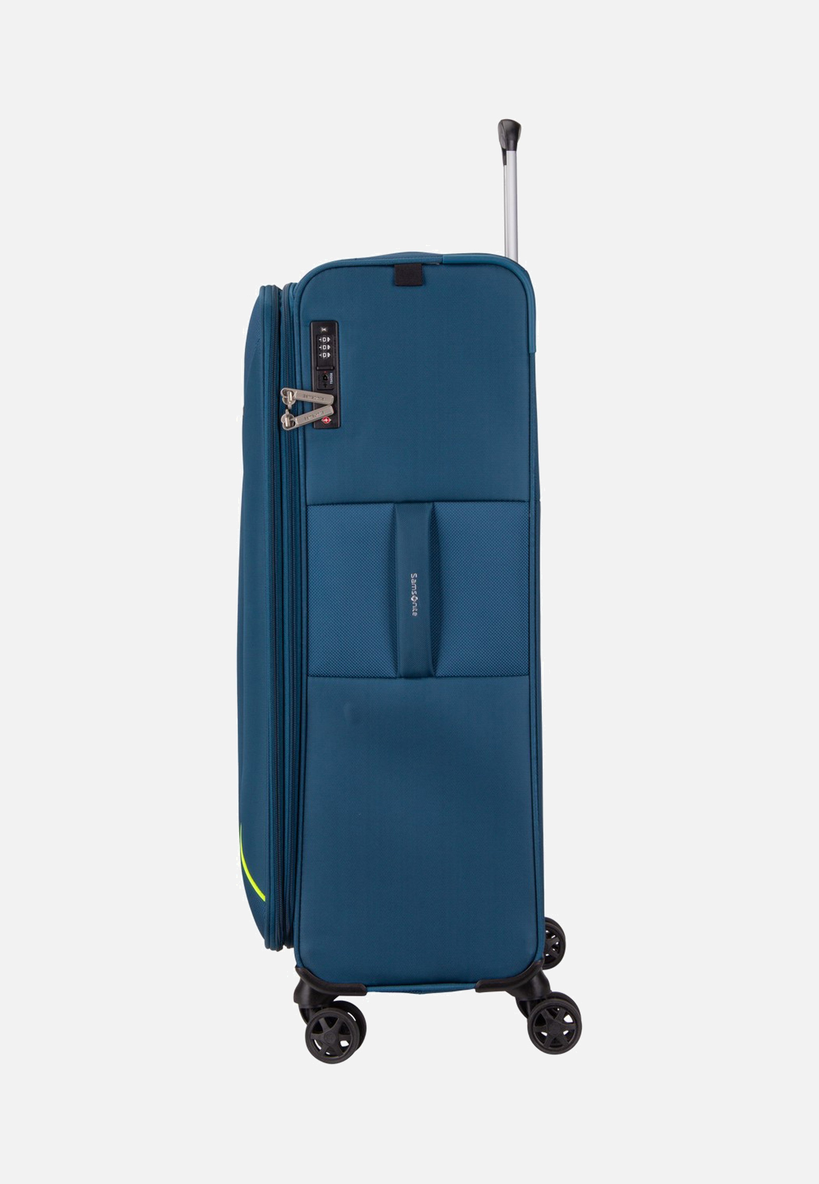 Samsonite Base Breeze 78/29 Spinner Exp Petrol Blue Koffer