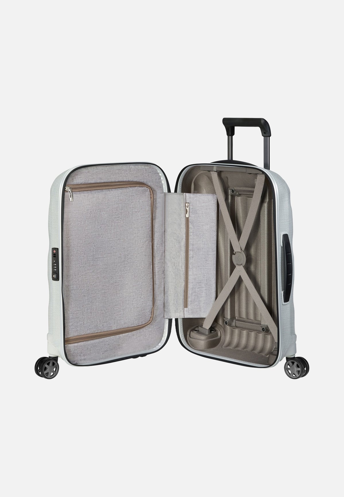 Samsonite C-Lite Spinner 55/20 Off White Koffer