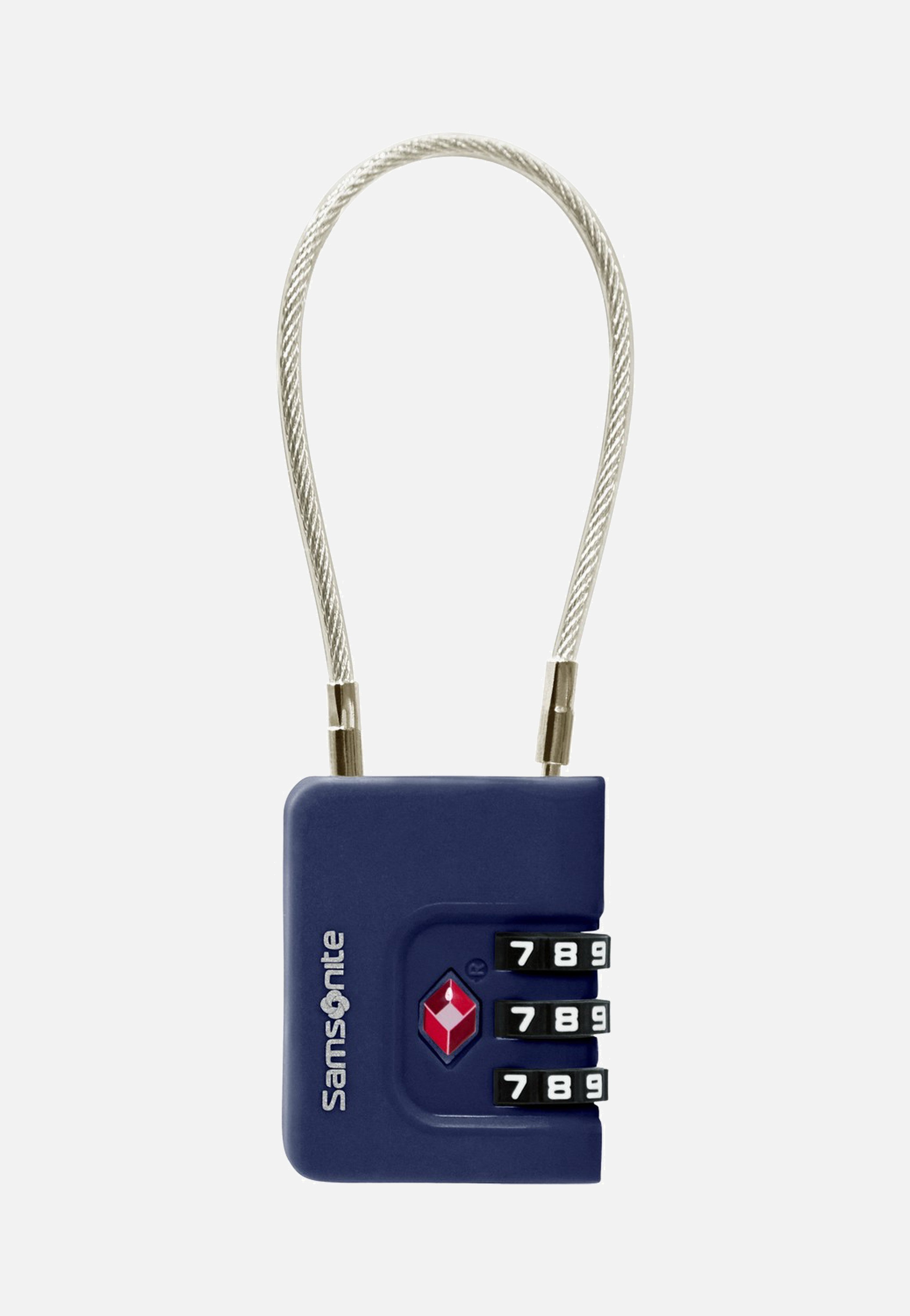 Samsonite Cablelock 3 Dial TSA Midnight Blue Lock