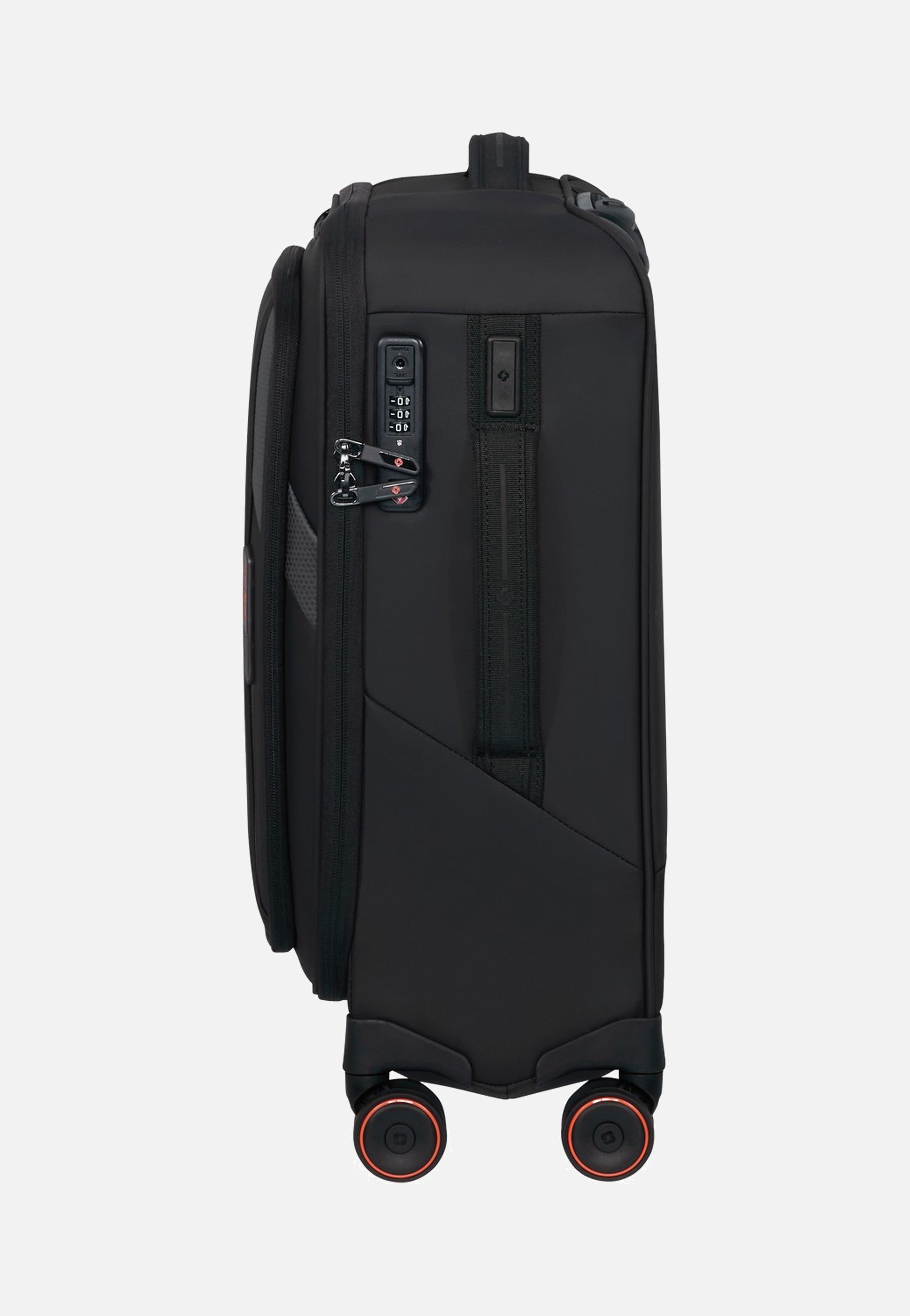 Samsonite Glazed Spinner 55/20 Exp Black Suitcase