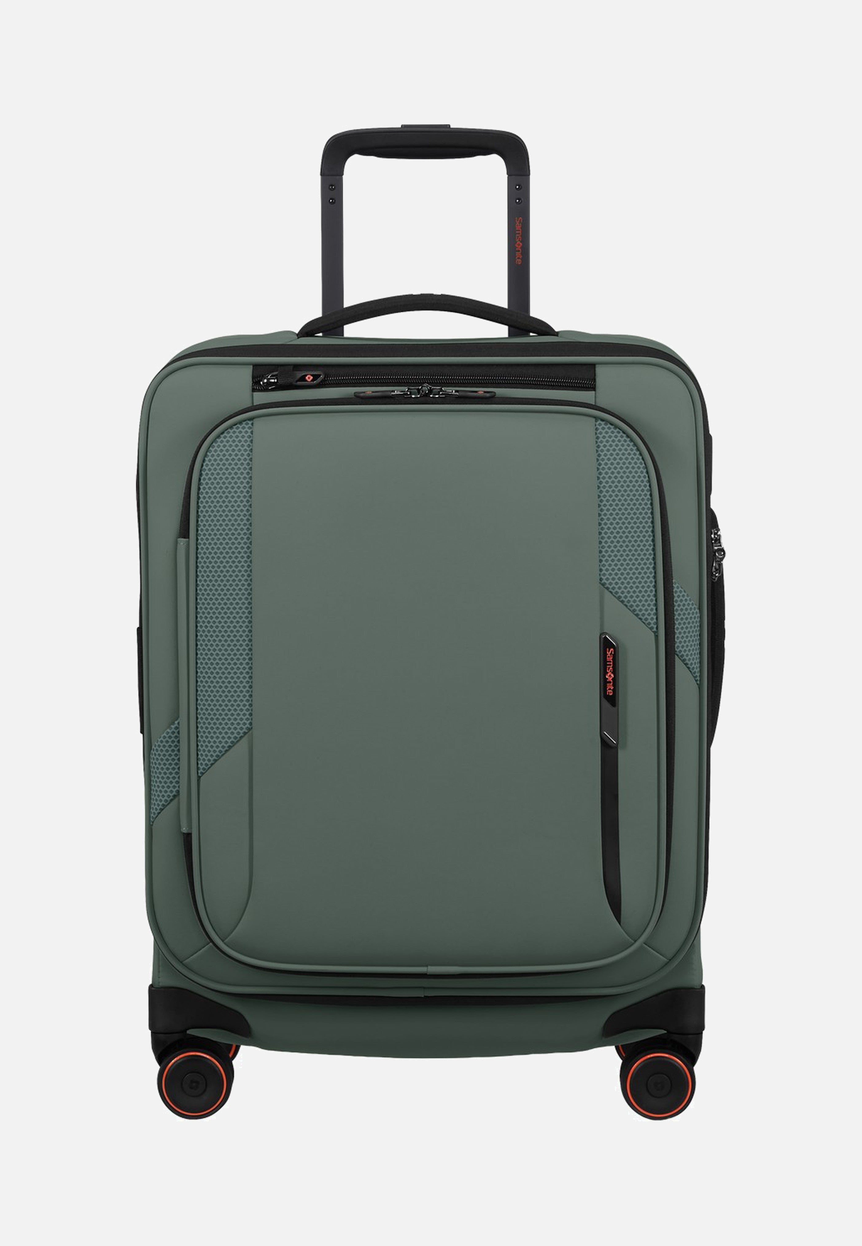 Samsonite Glazed Spinner 55/20 Exp Sage Green Suitcase