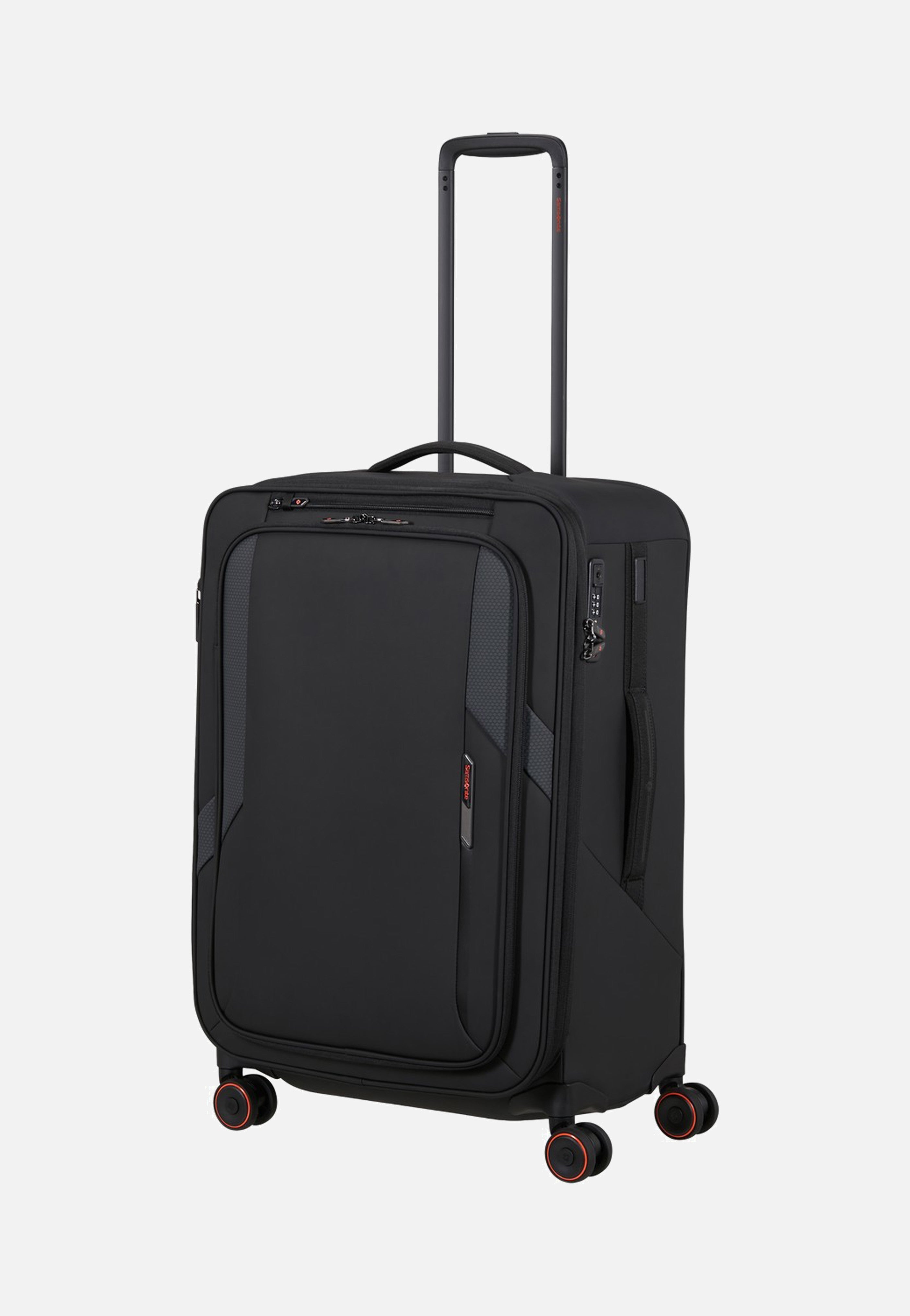 Samsonite Glazed Spinner 67/24 Exp Black Suitcase