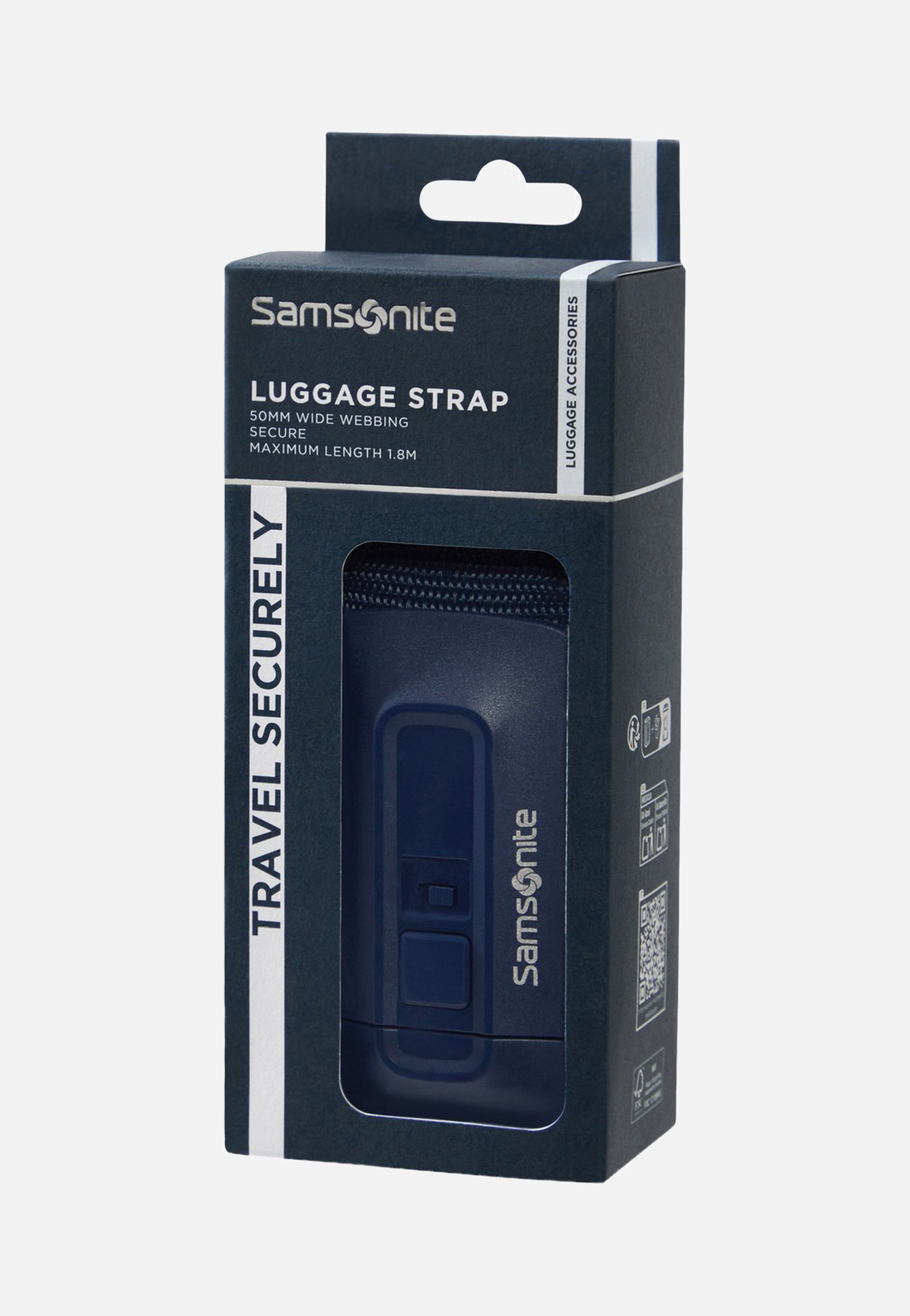 Samsonite Luggage Strap 50mm Midnight Blue Bag Strap