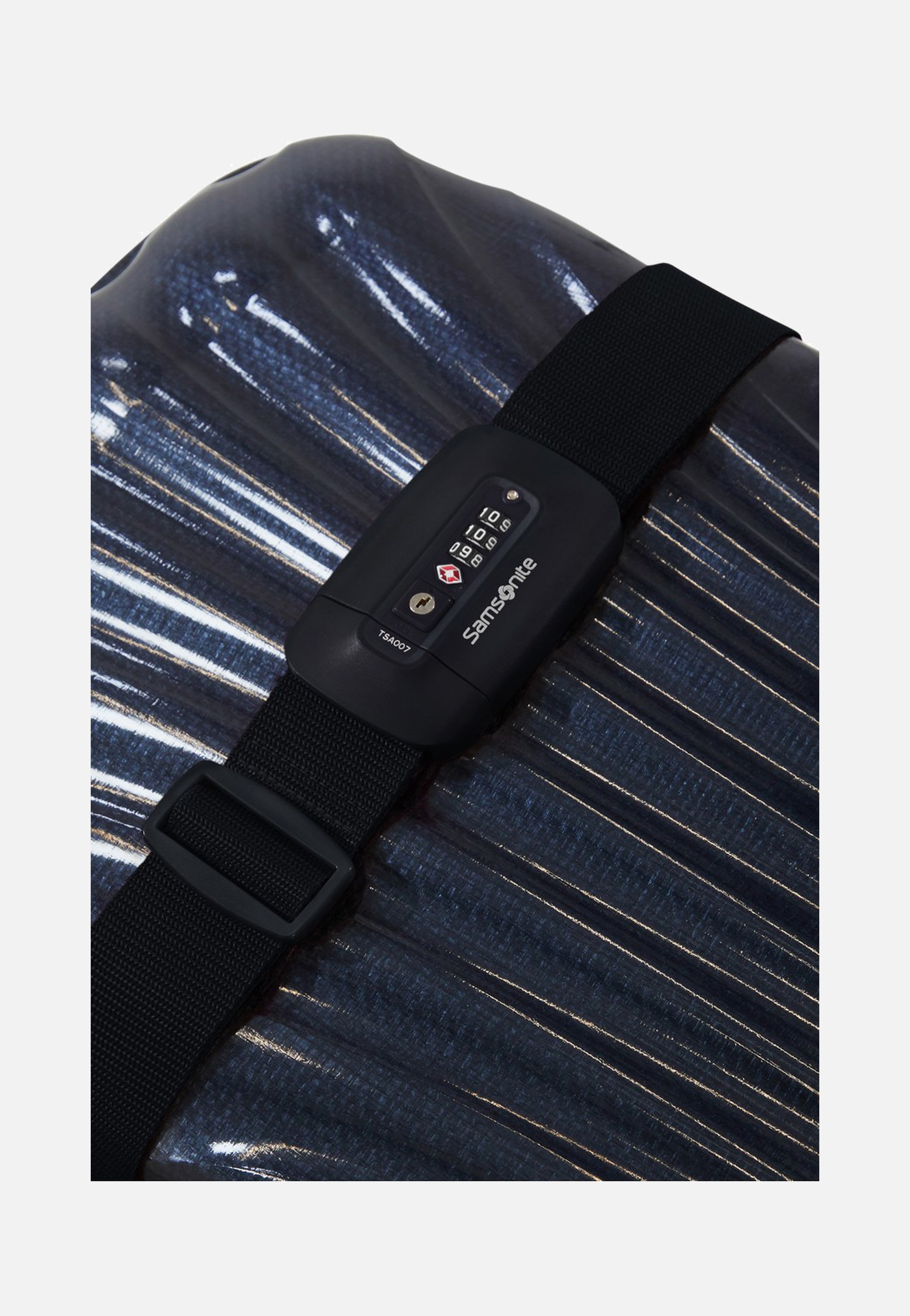 Samsonite Luggage Strap TSA Lock Black Bag Strap