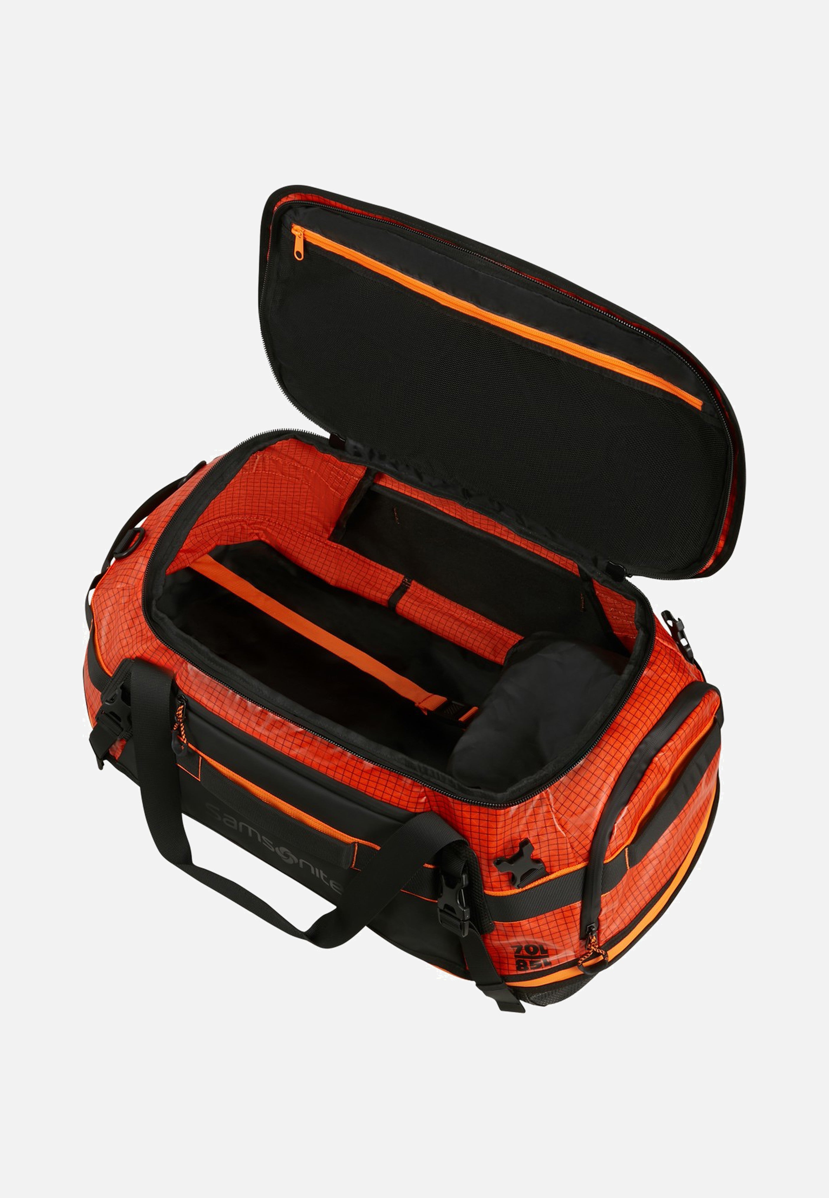 Samsonite Outtrax Duffle M Exp 70l/85l Tangerine Red Dufflebag