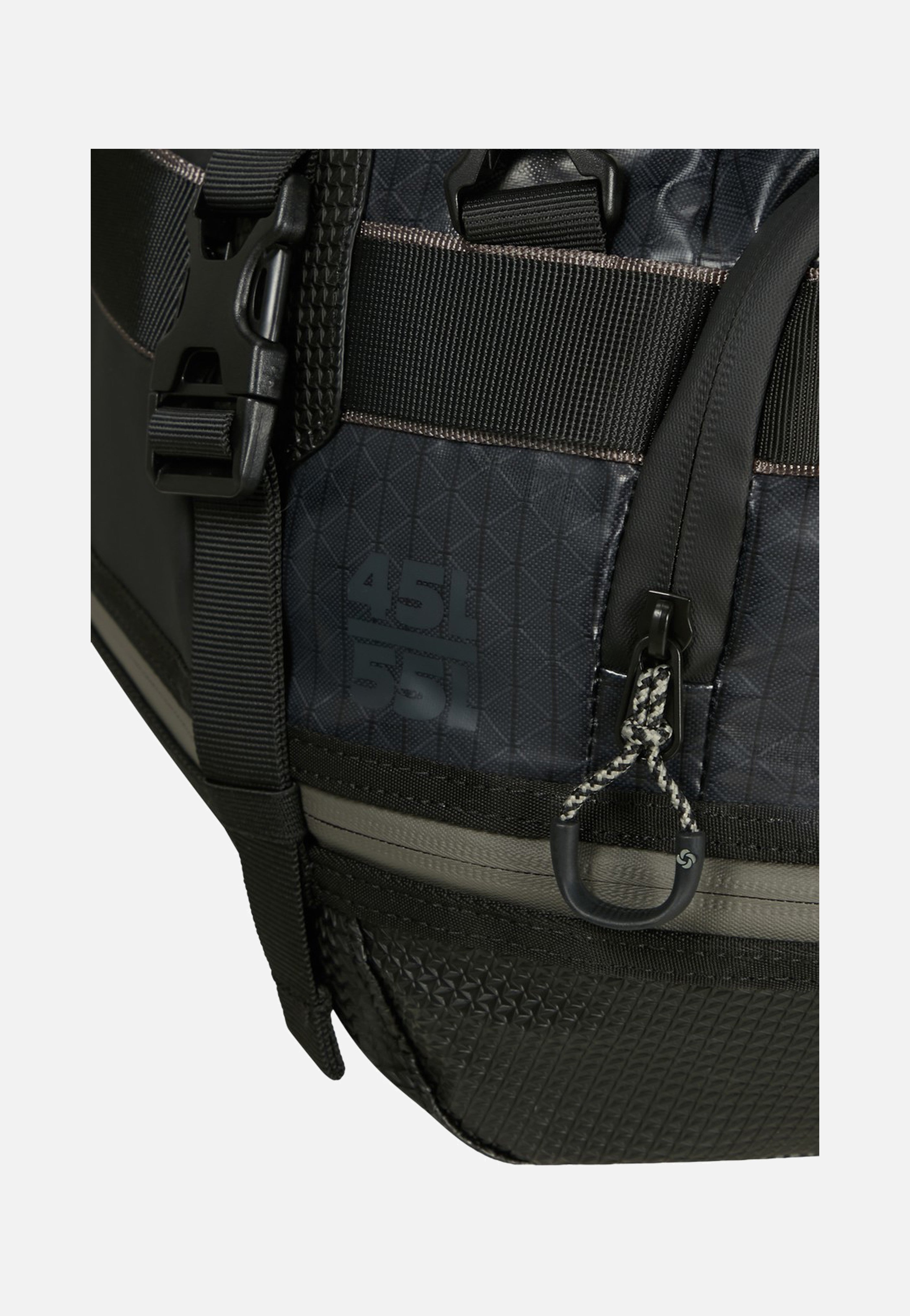 Samsonite Outtrax Duffle S Exp 45l/55l Slate Black Dufflebag