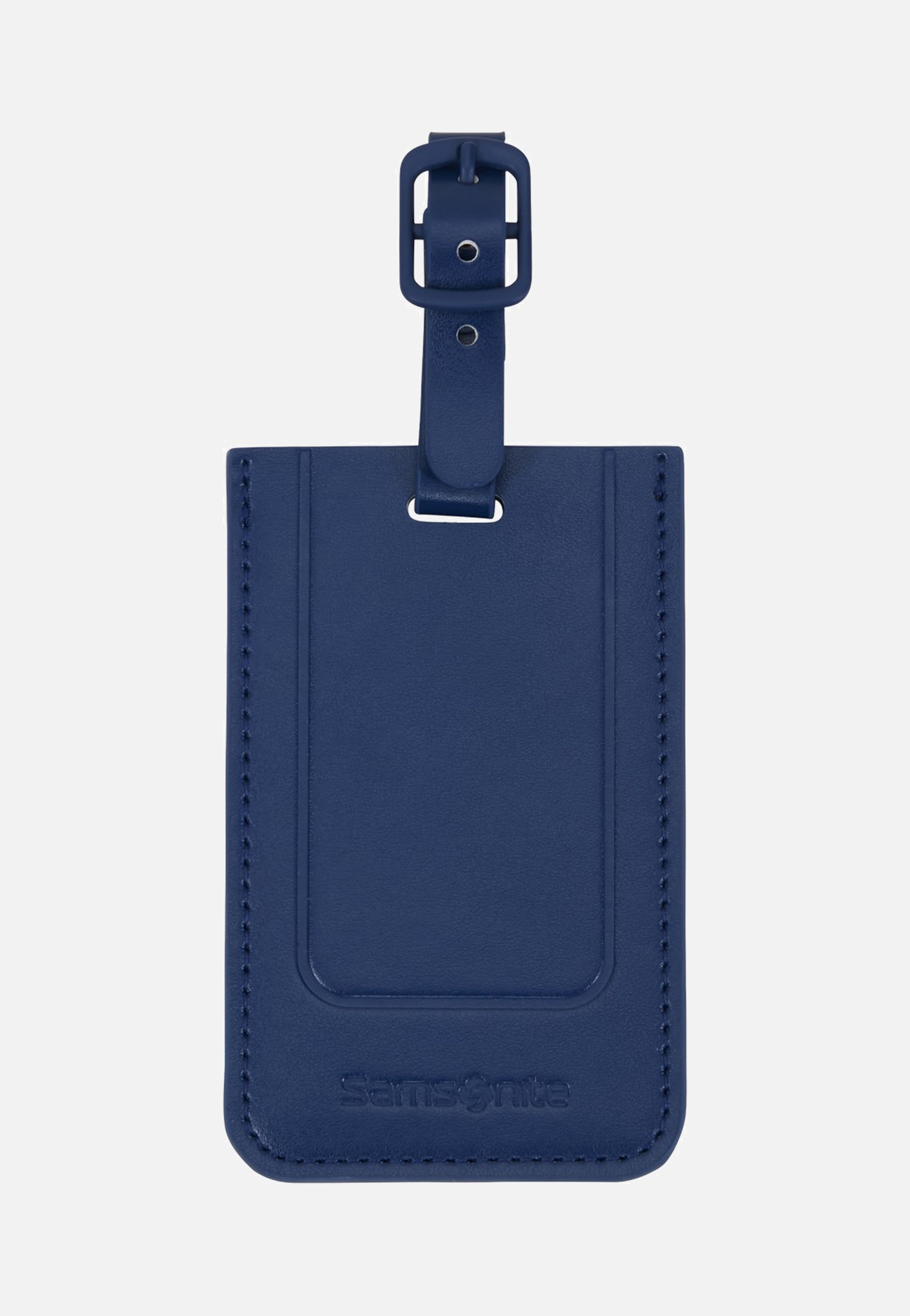 Samsonite Rectangle Luggage Tag Pack Of 2 Midnight Blue Luggage Tag