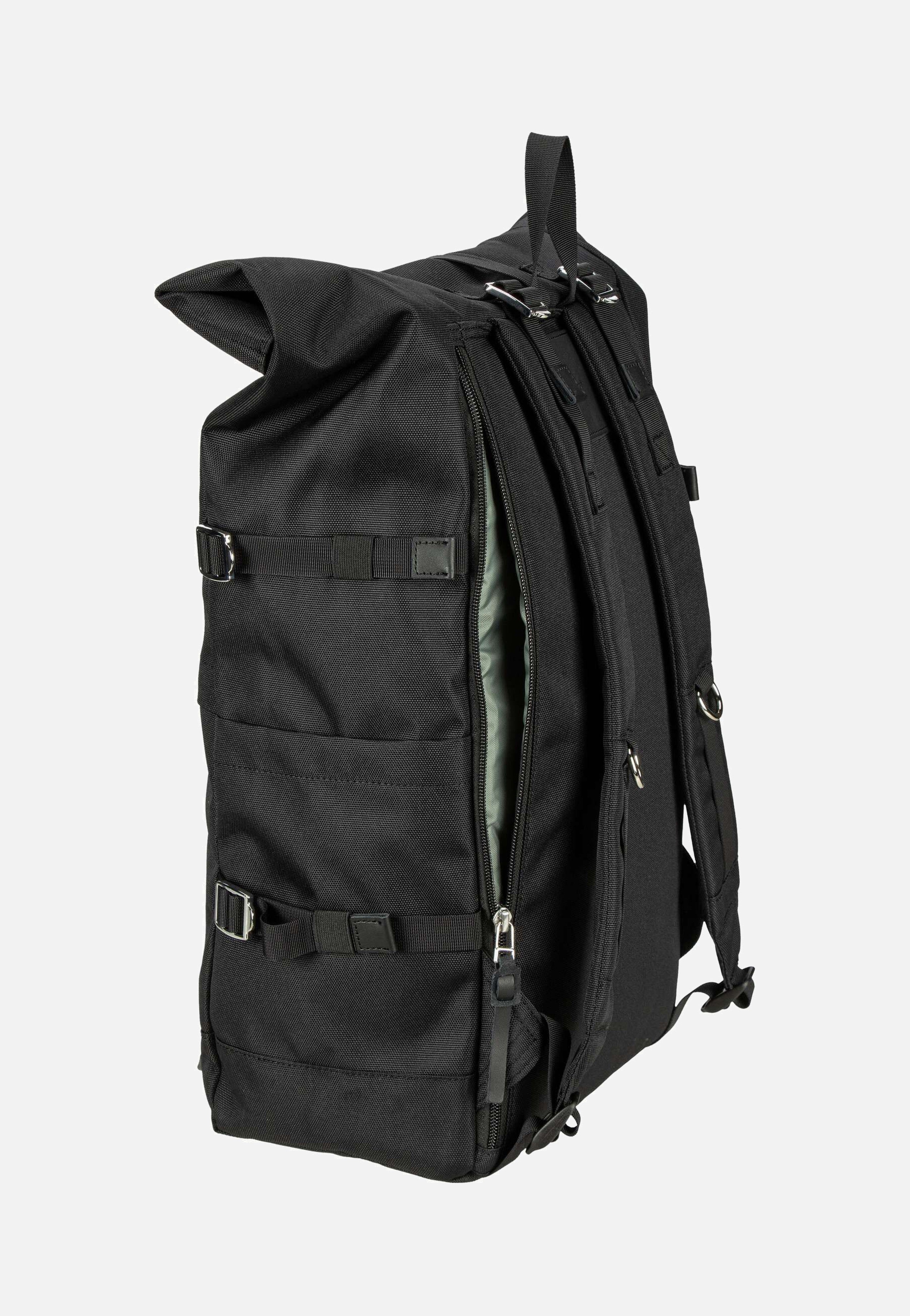 Sandqvist - Bernt Black - Rolltop Backpack | Neutral-Image